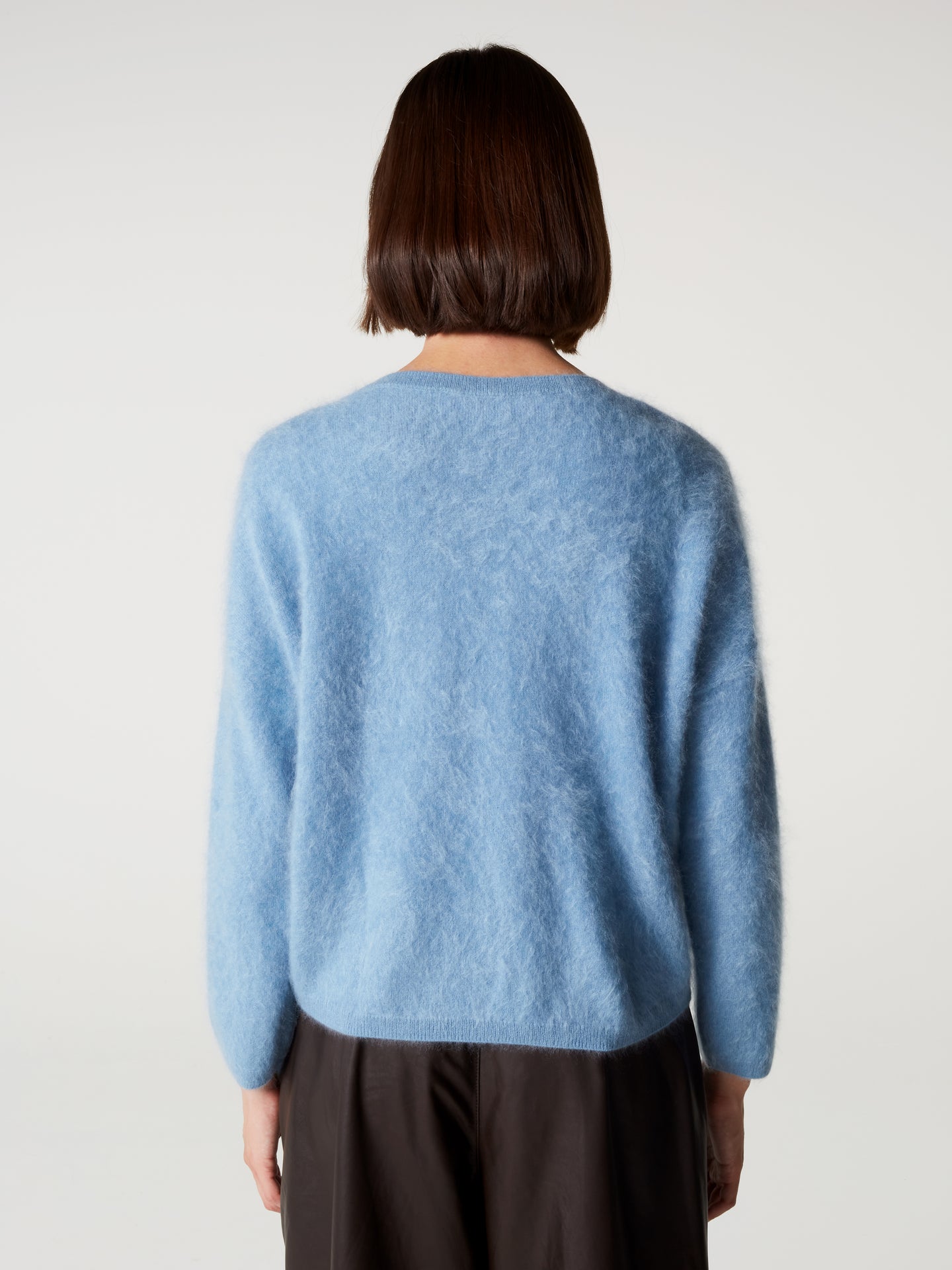 pull soeli - Cachemire brossé - sky blue