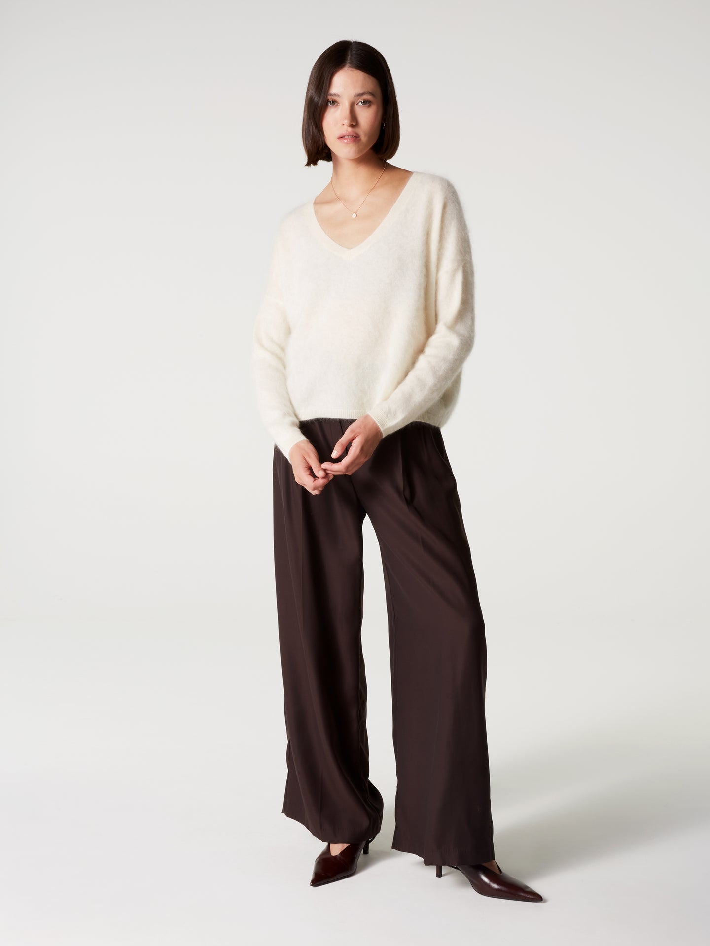 pull soeli - cachemire brossé - cream