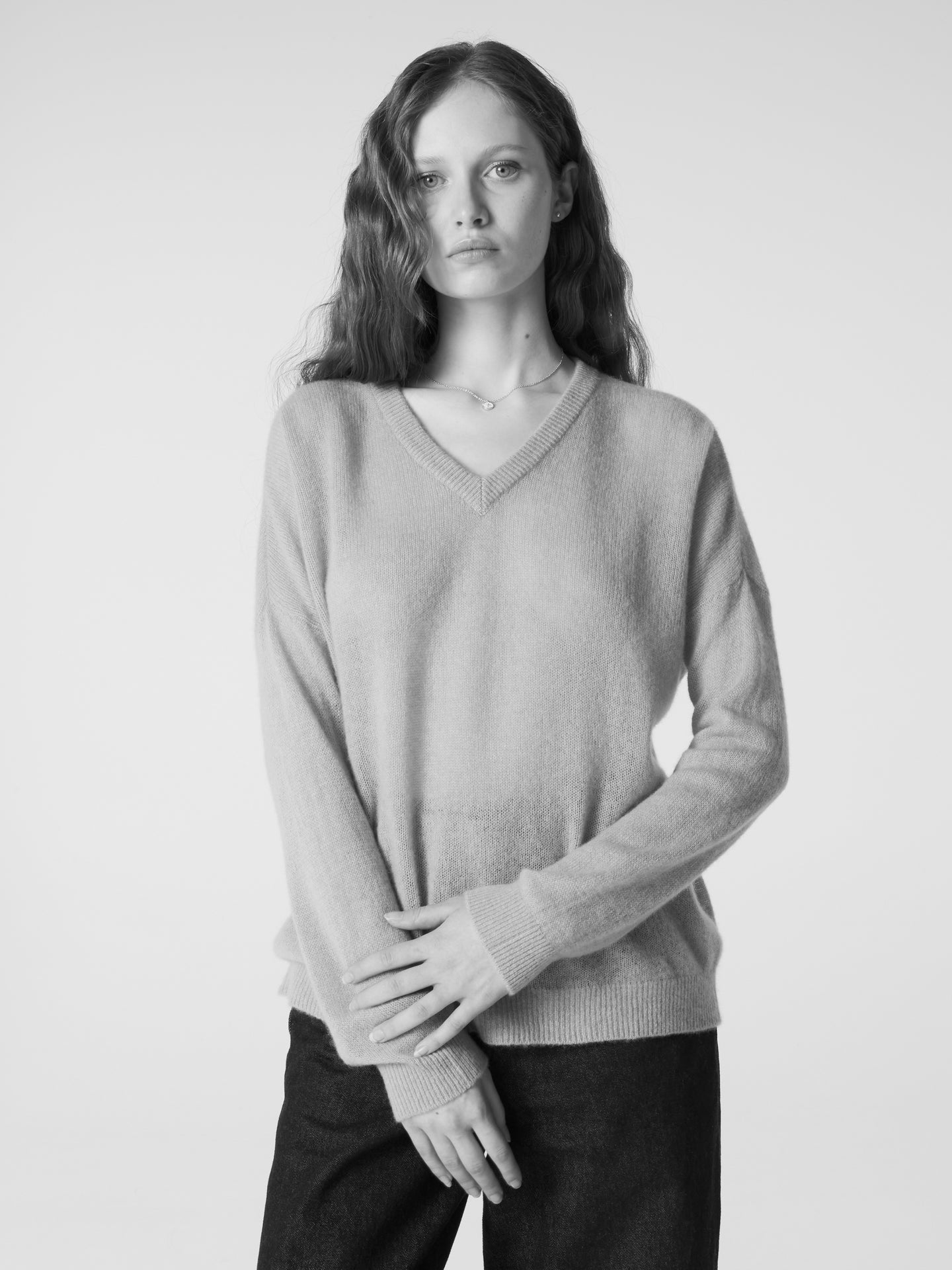 pull angelica - Cachemire léger - oat