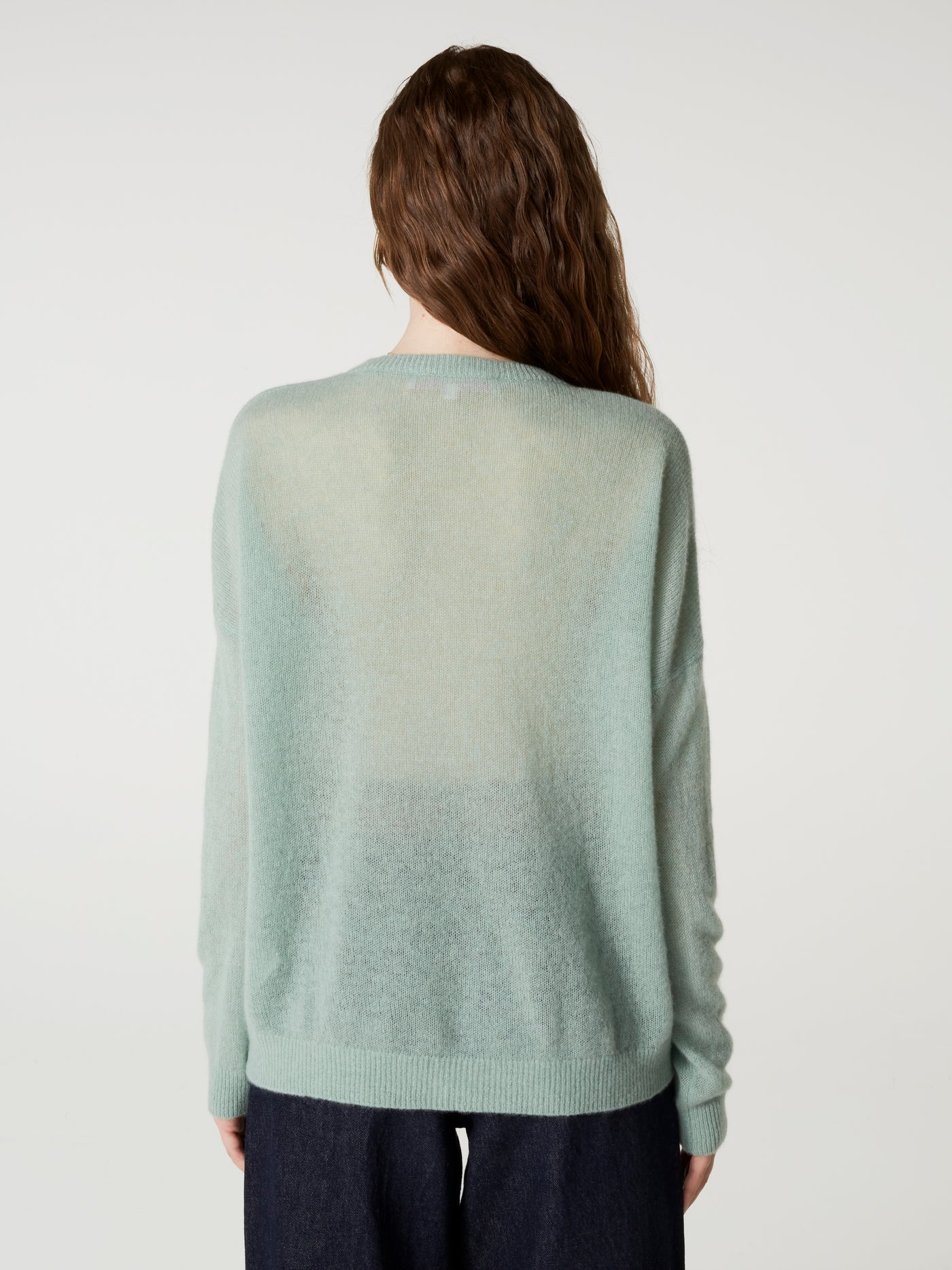 pull angelica - Cachemire léger - lake green