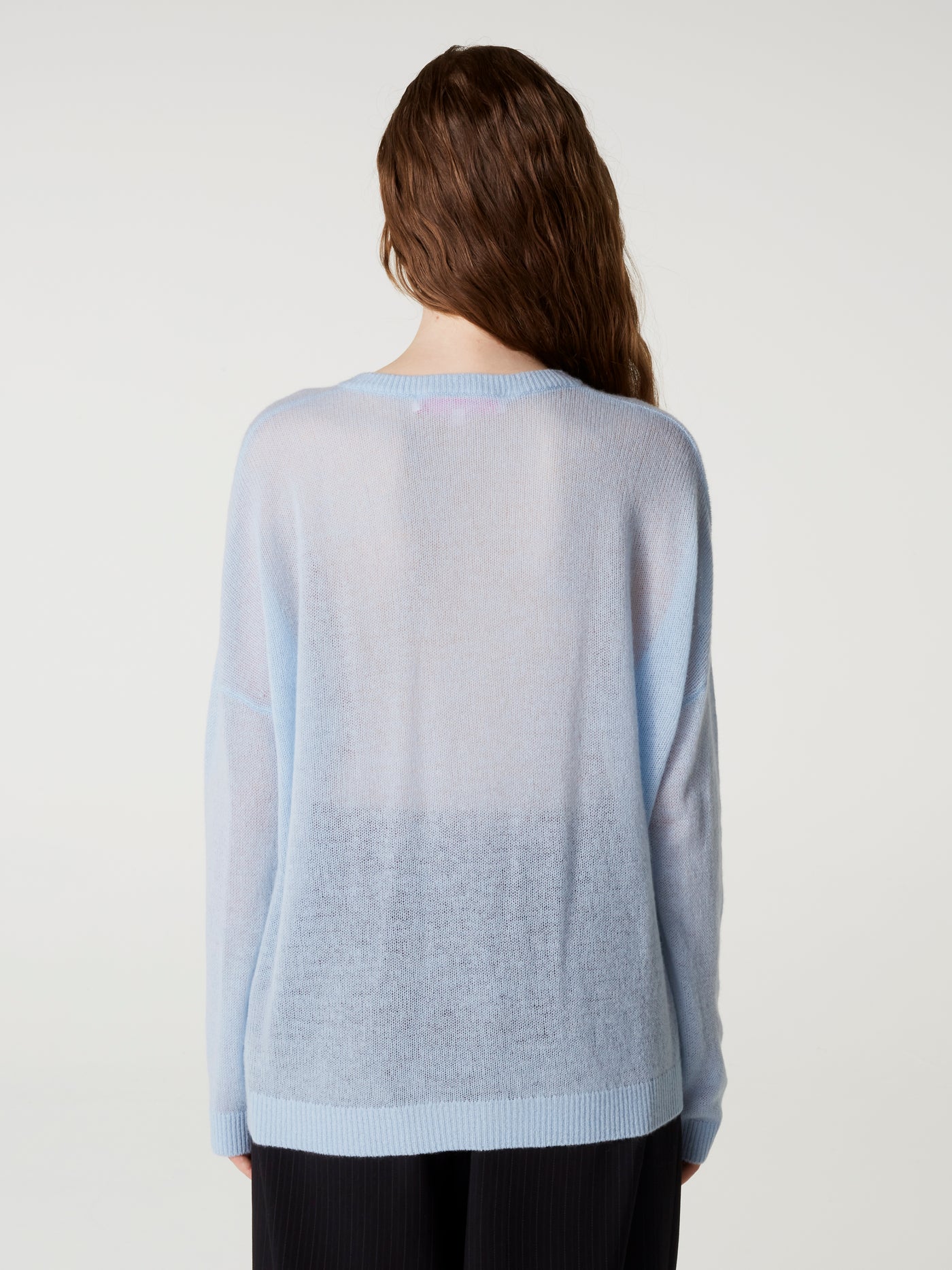pull angelica - Cachemire léger - sky