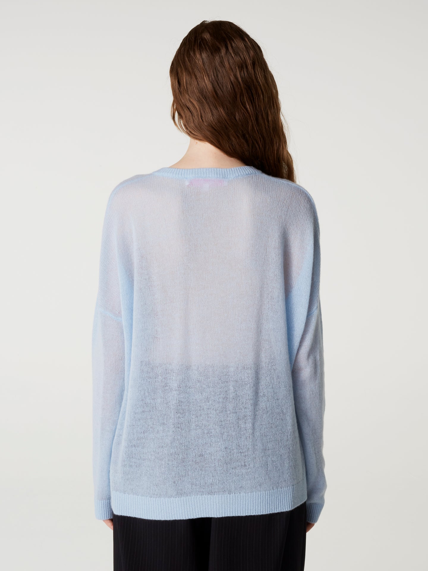 pull angelica - Cachemire léger - sky