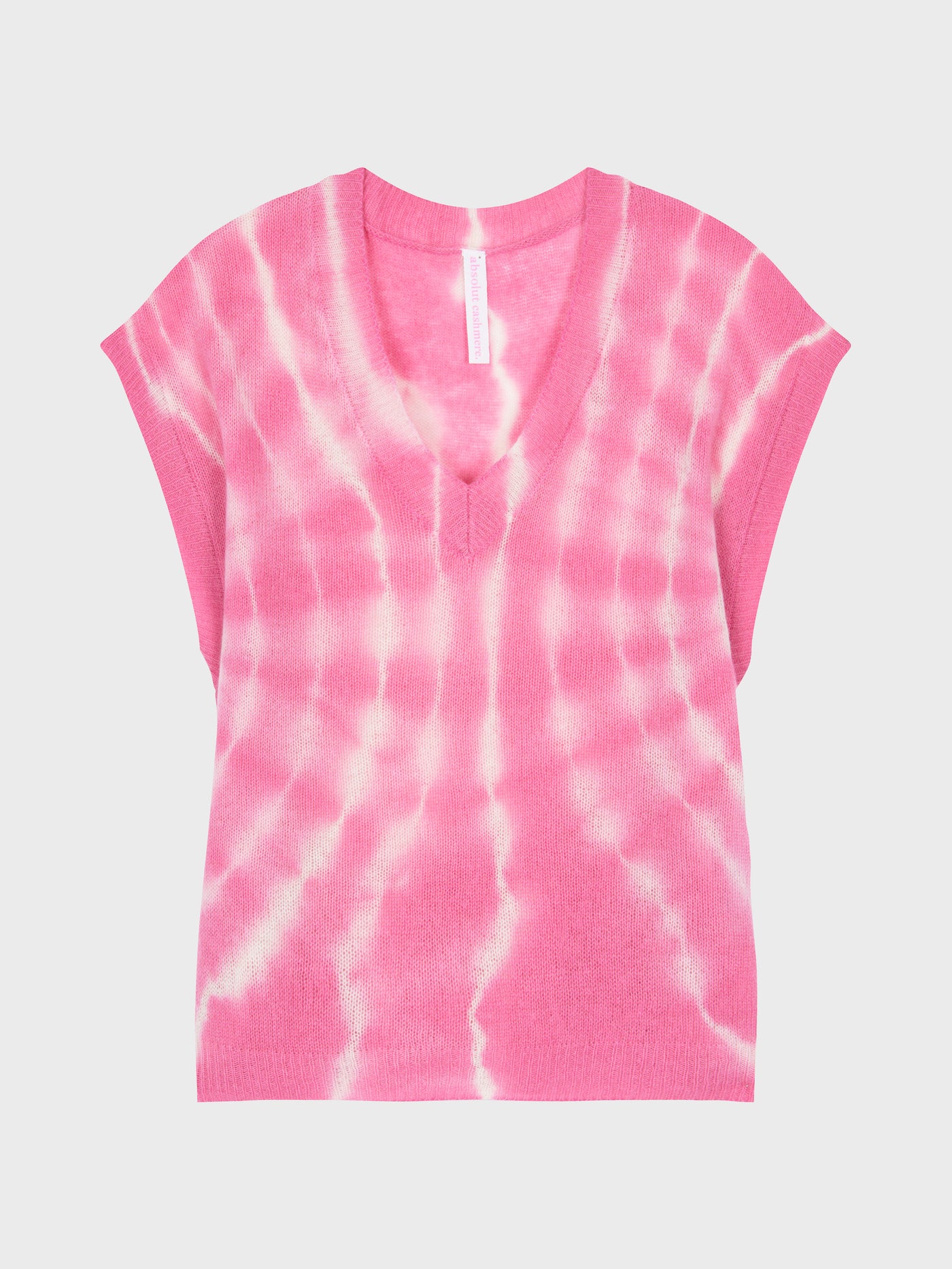 pull samantha - cachemire - tie dye pink