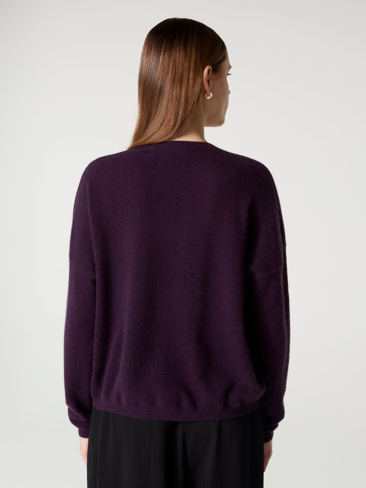 pull kaira - Cachemire - heather plum