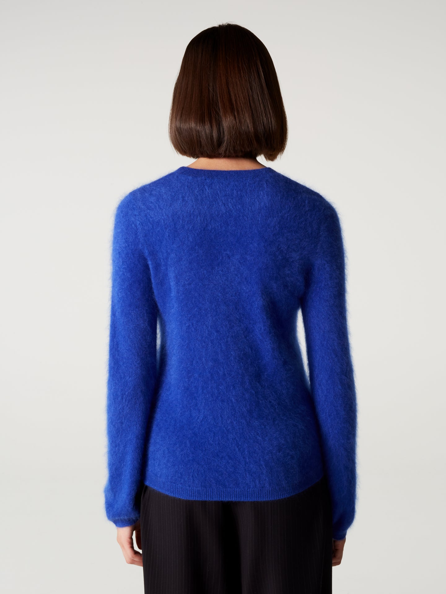 pull cali - Cachemire brossé - cobalt