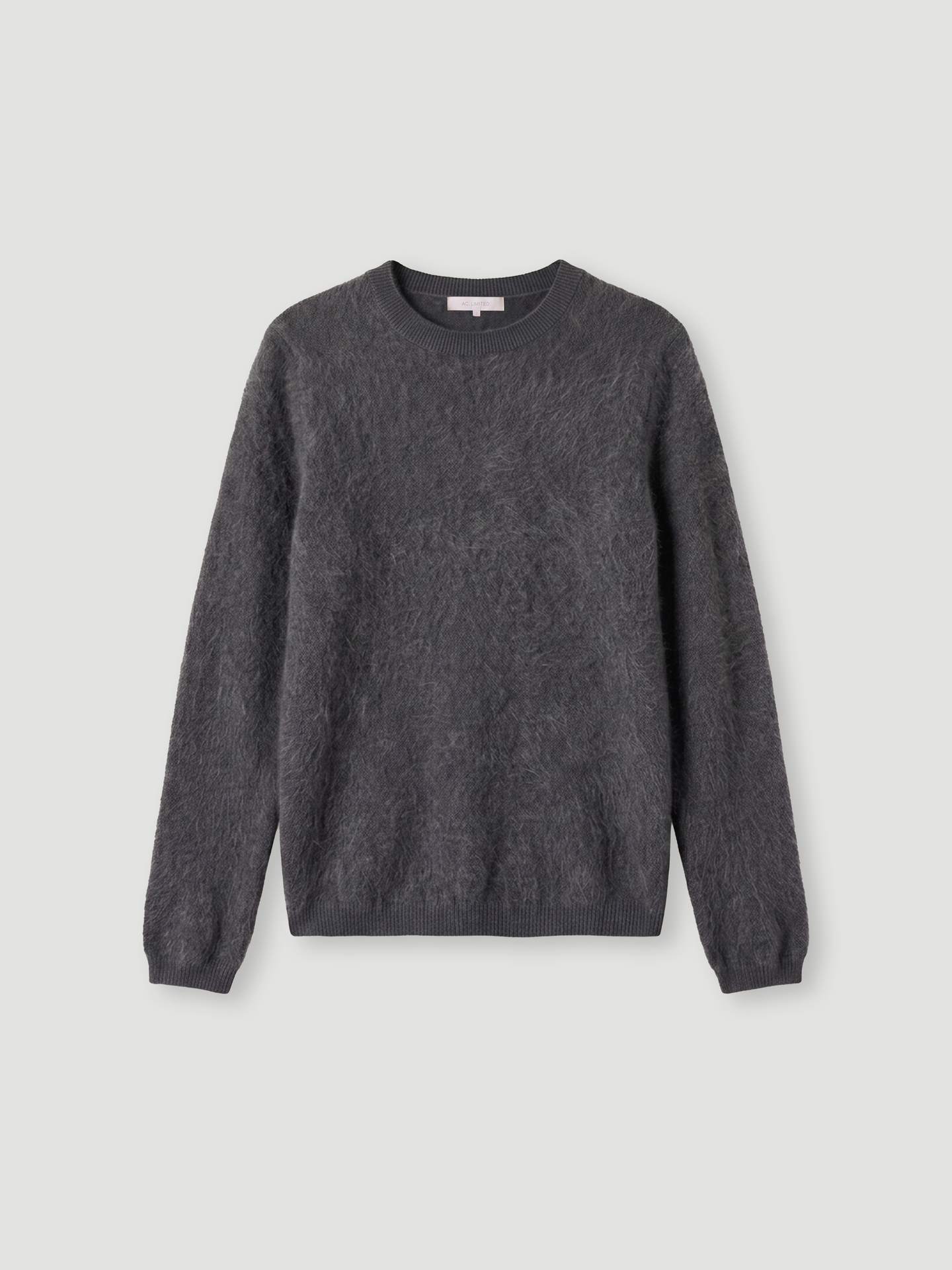 pullover cali - Gebürsteter Kaschmir - dark heather grey