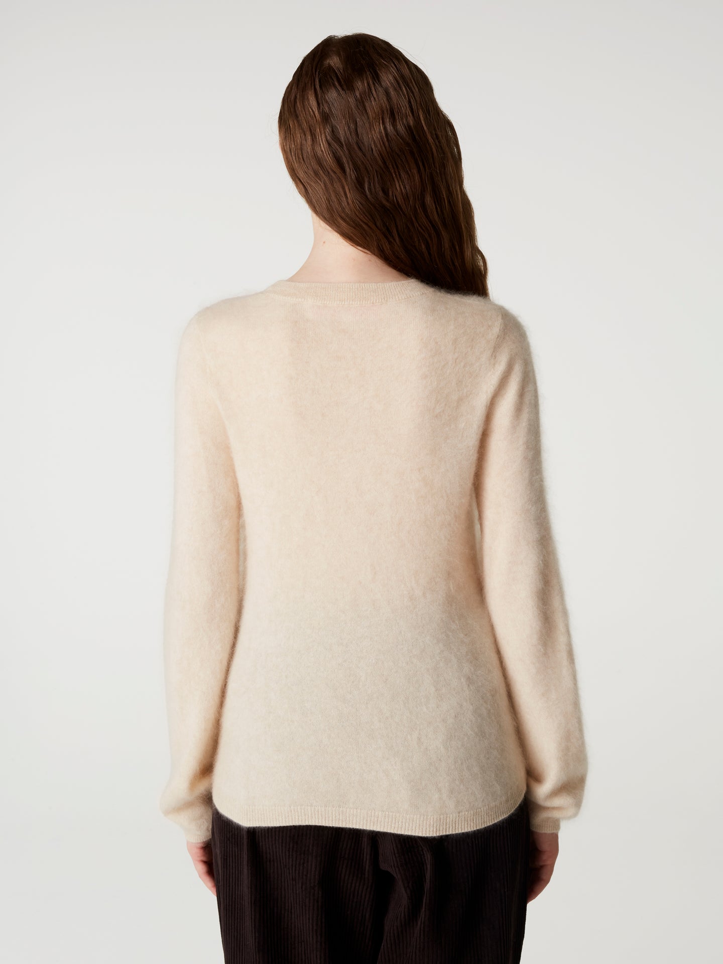 pull cali - Cachemire brossé - light beige