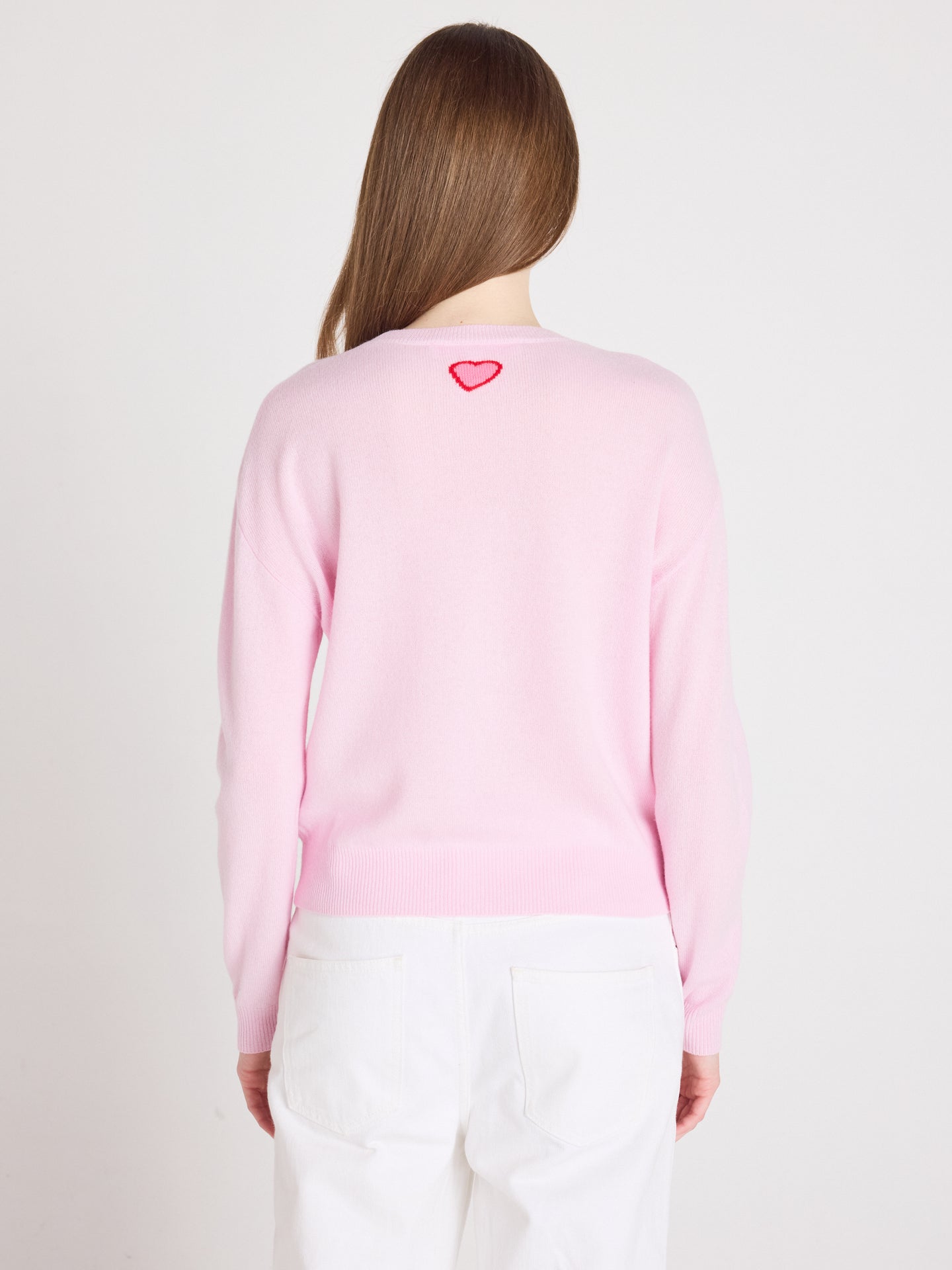leah pullover mit Rundhalsausschnitt - Kaschmir - ballerina