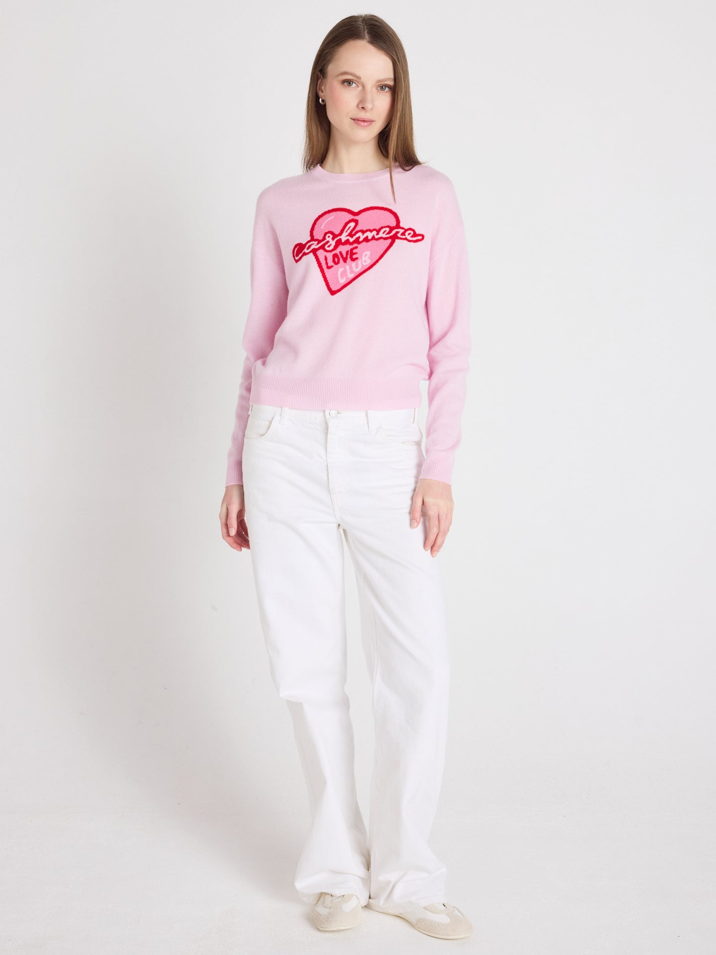 leah - Pull en cachemire à motif - ballerina