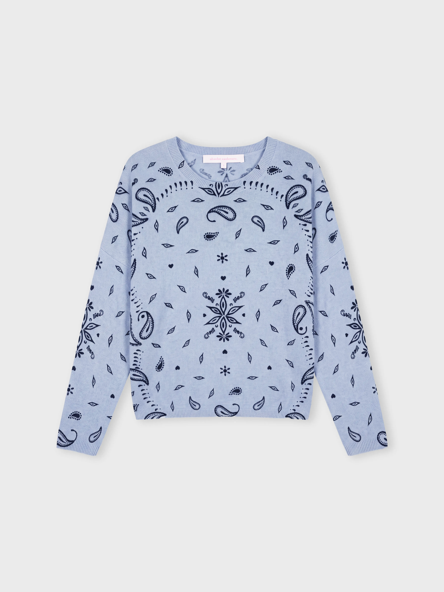 trui ariane print - kasjmier - sky print bandana