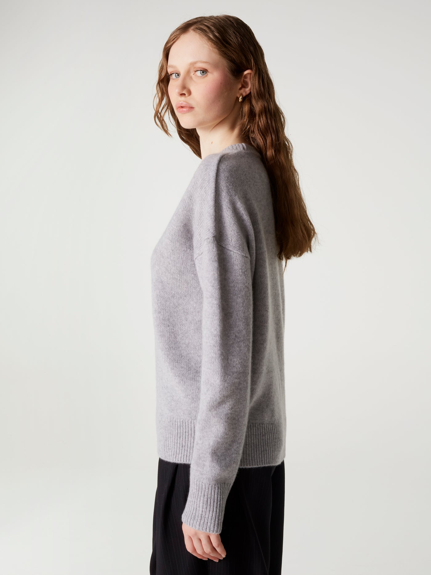 yasmine jumper - Thick Cashmere - ash