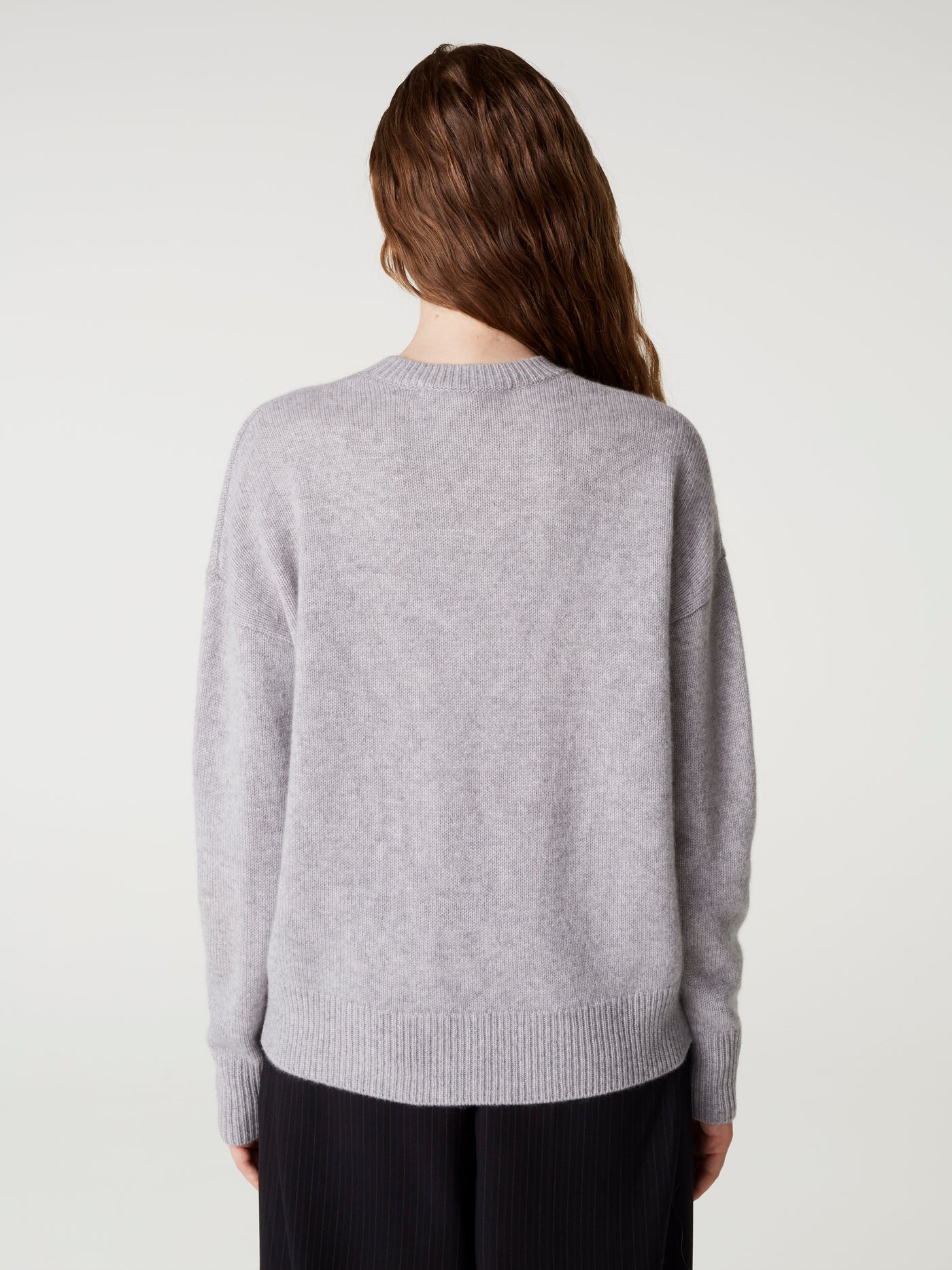 yasmine jumper - Thick Cashmere - ash