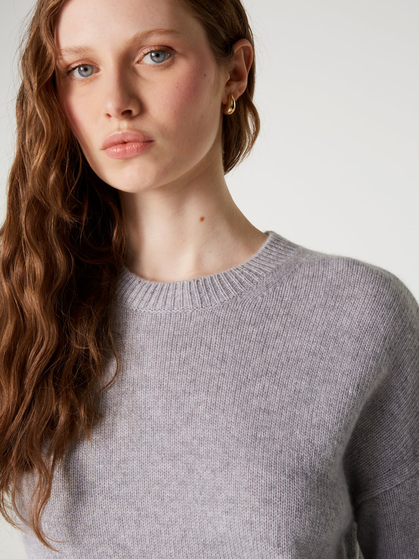 yasmine jumper - Thick Cashmere - ash