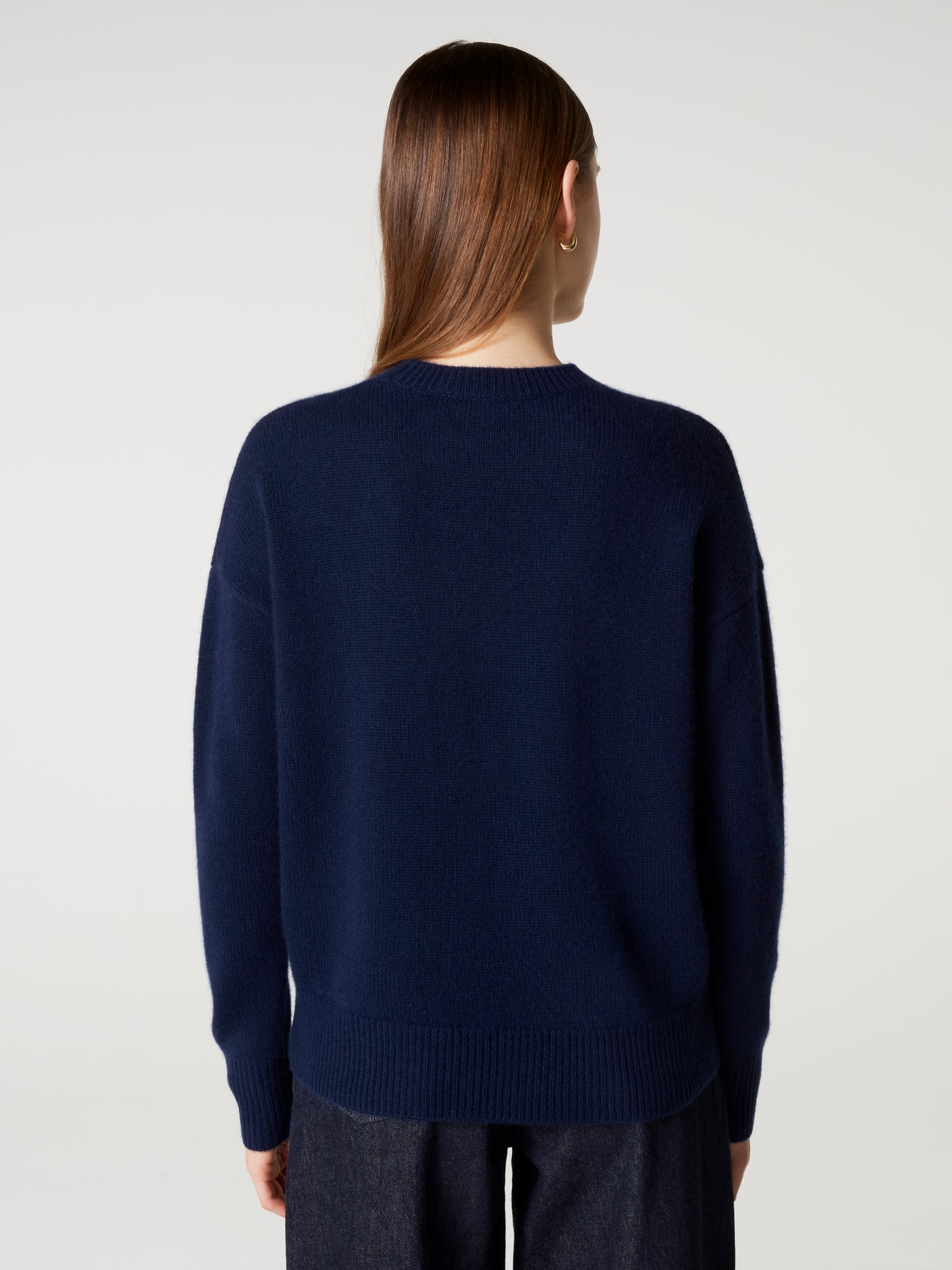 yasmine jumper - Thick Cashmere - navy