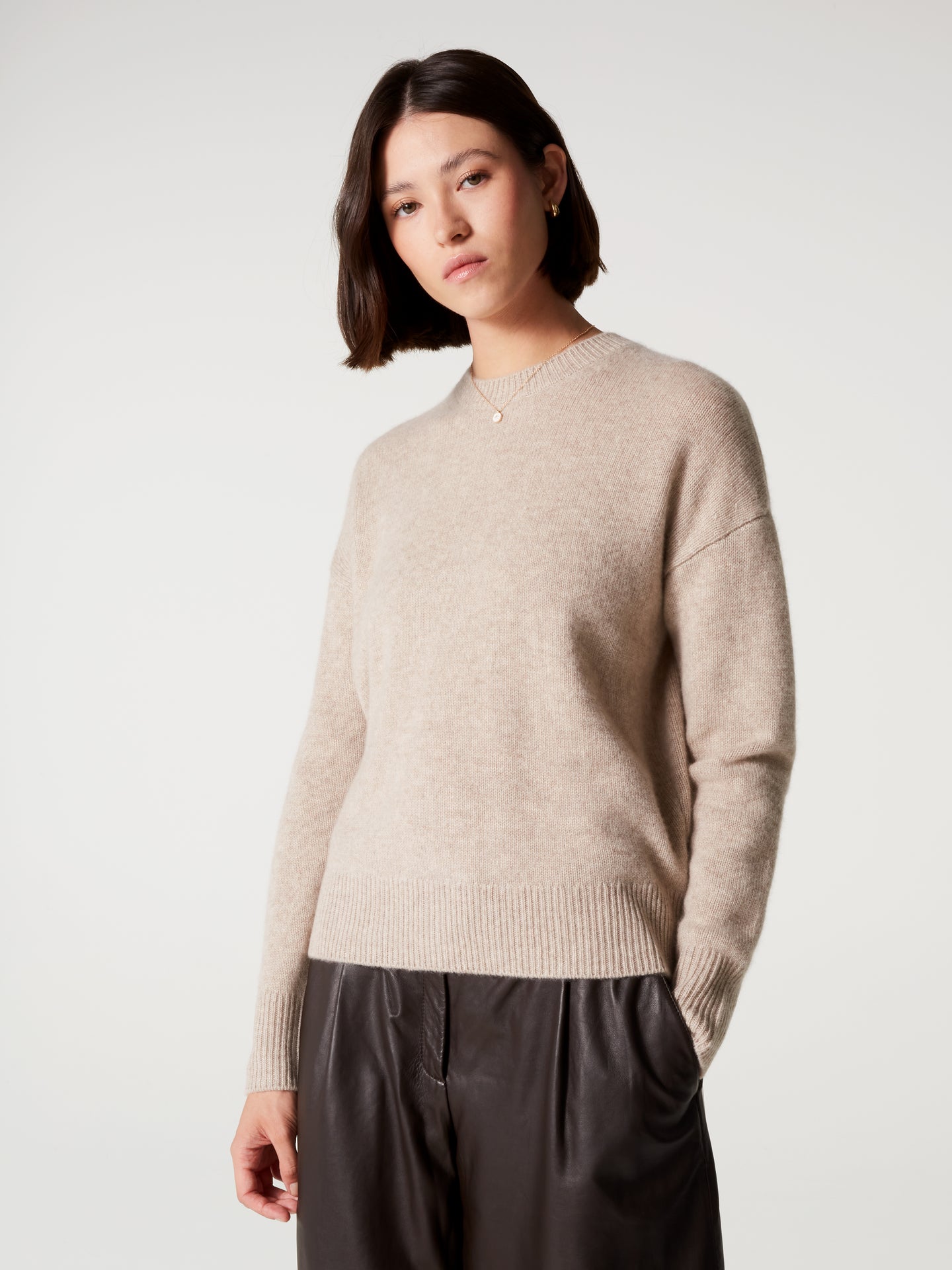 yasmine jumper - Thick Cashmere - oat