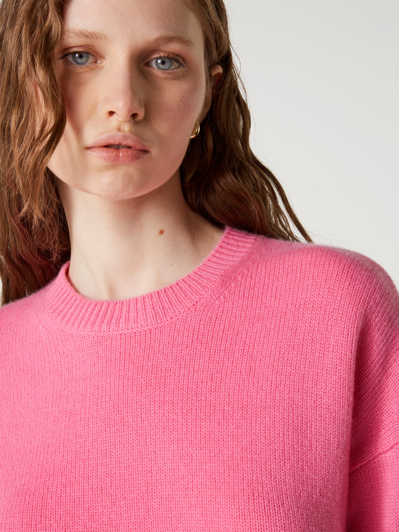 yasmine jumper - Thick Cashmere - pink