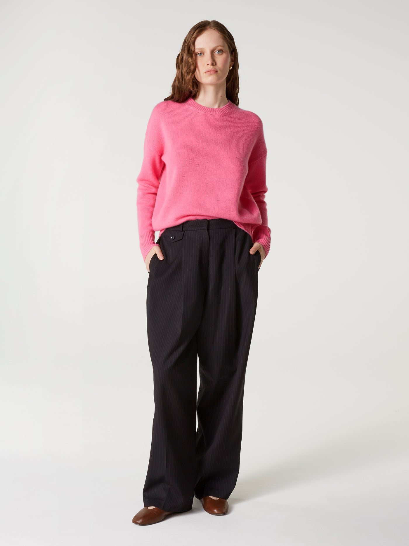 yasmine jumper - Thick Cashmere - pink