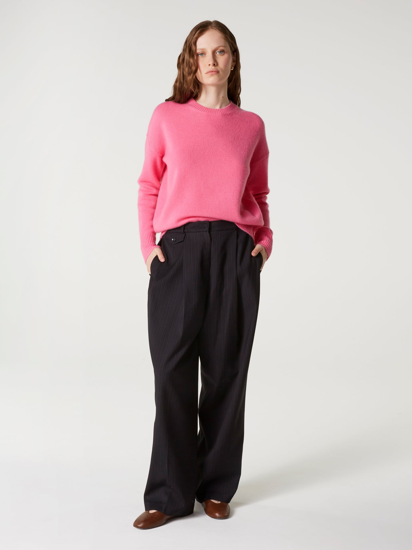 yasmine jumper - Thick Cashmere - pink