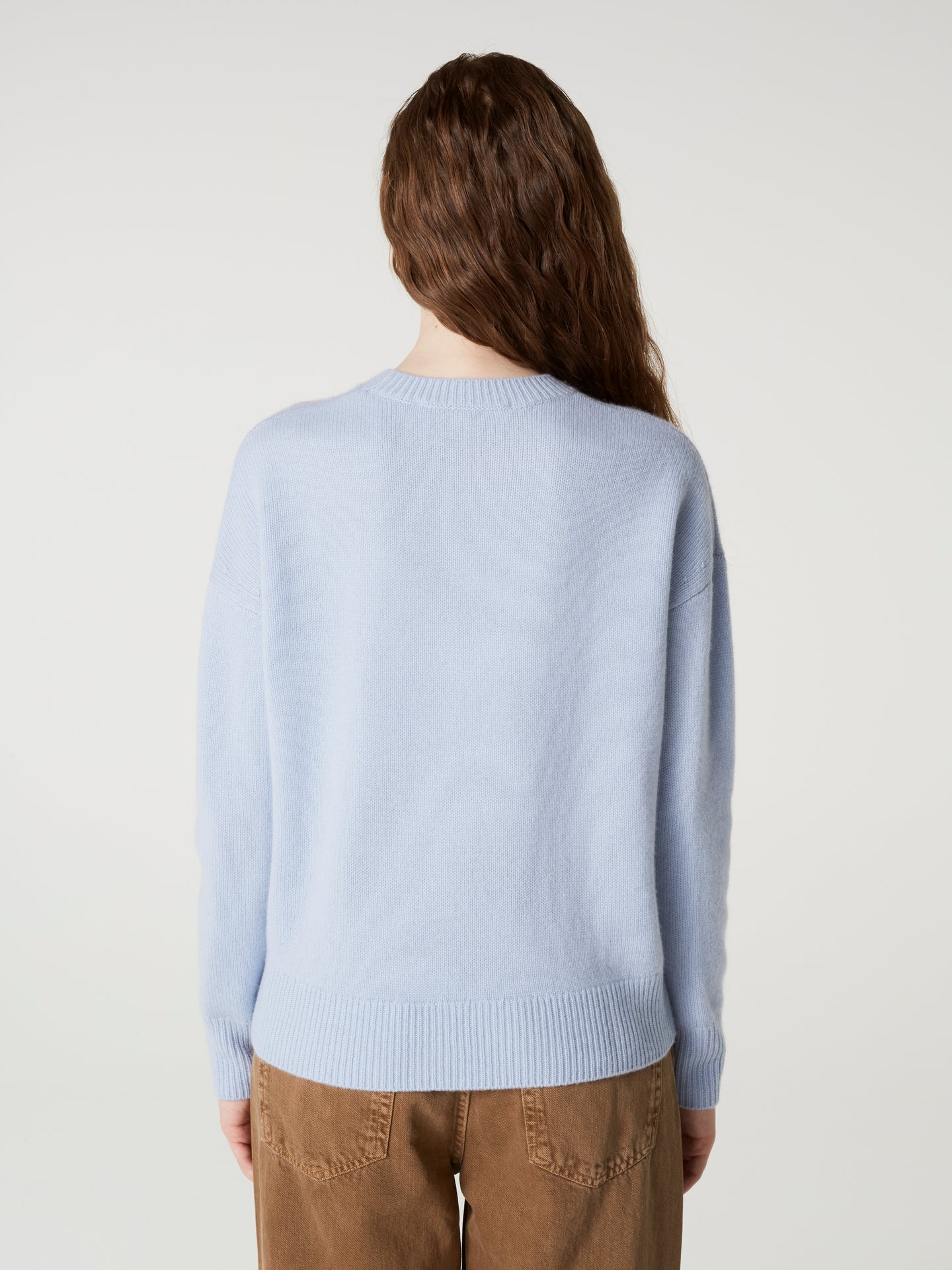 yasmine jumper - Thick Cashmere - sky