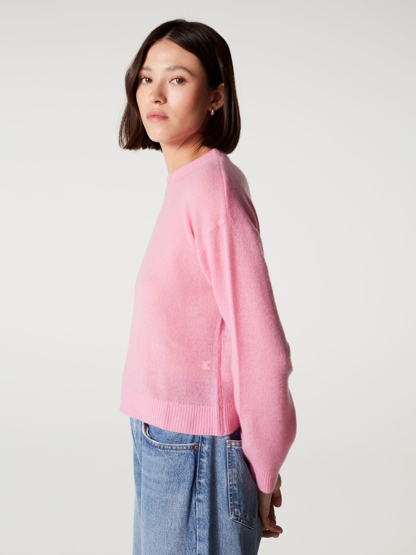 pull alma - Cachemire léger - pink