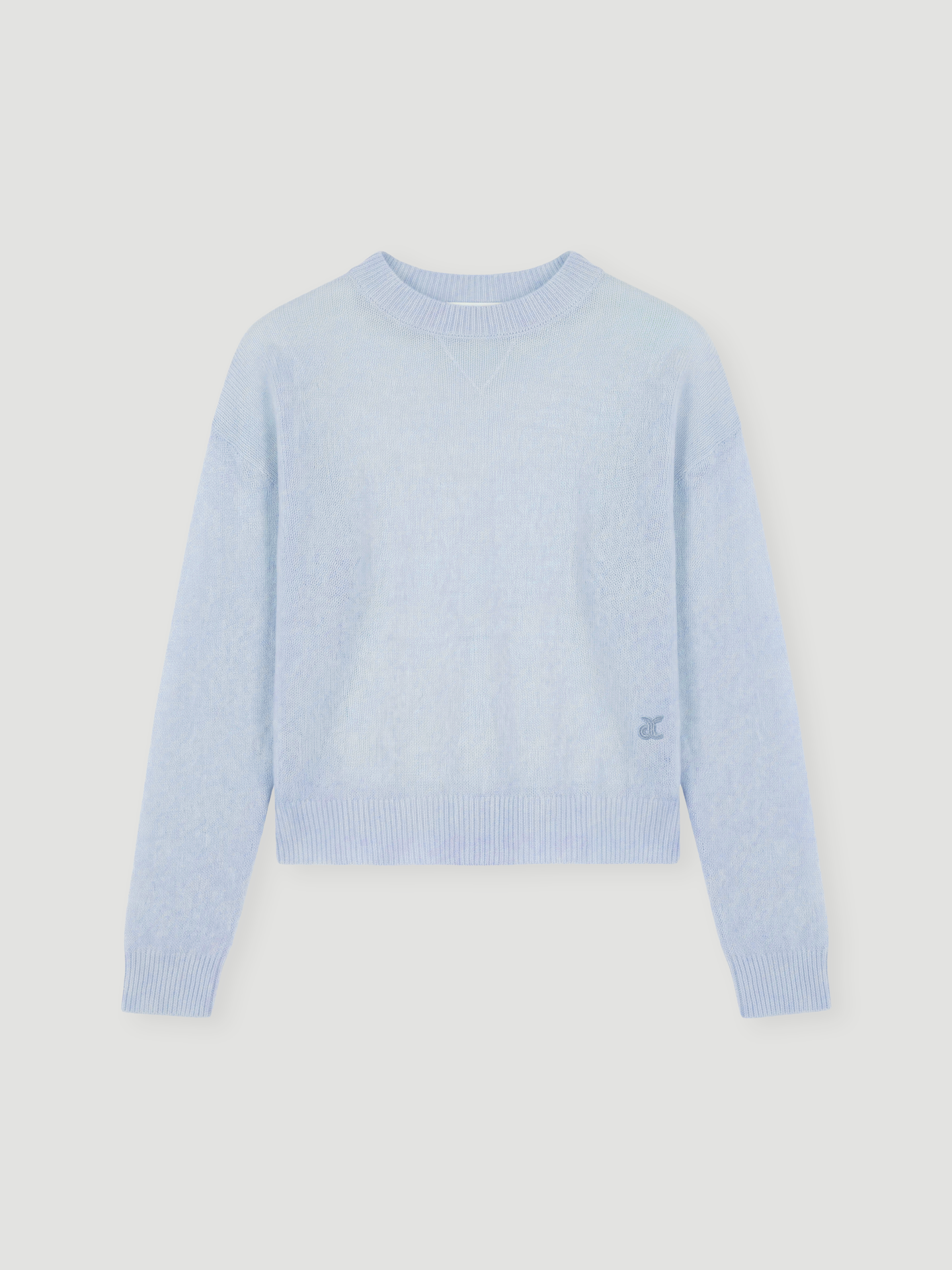 alma jumper - light cashmere - sky