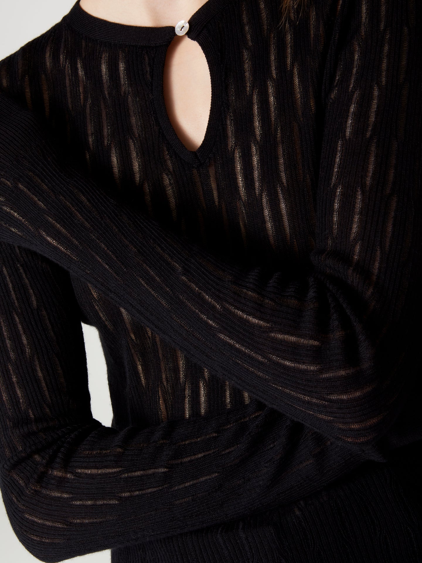 Glenda Jumper - Lyocell cashmere - black