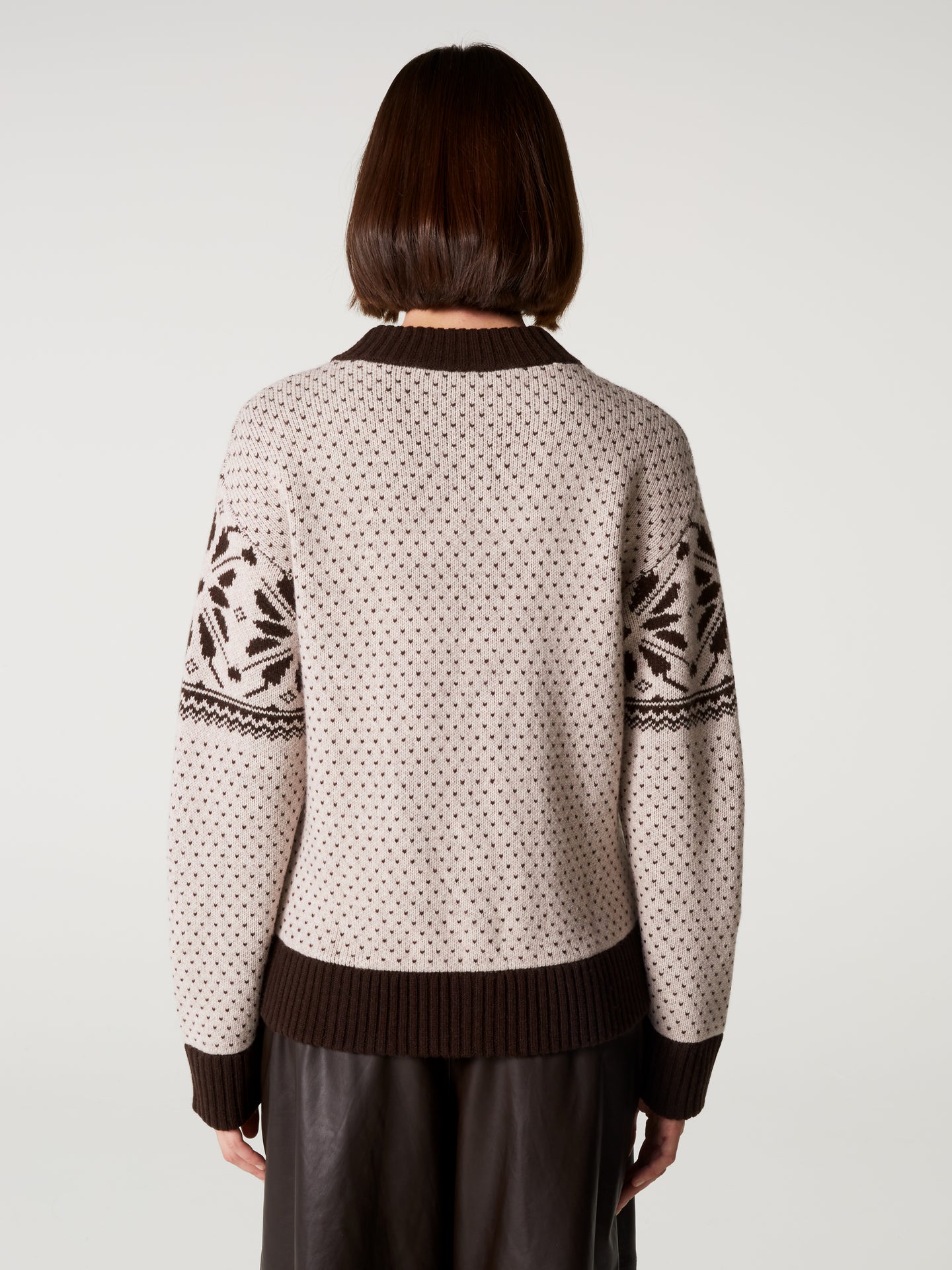 Agrippine jumper - Cashmere wool - wheat
