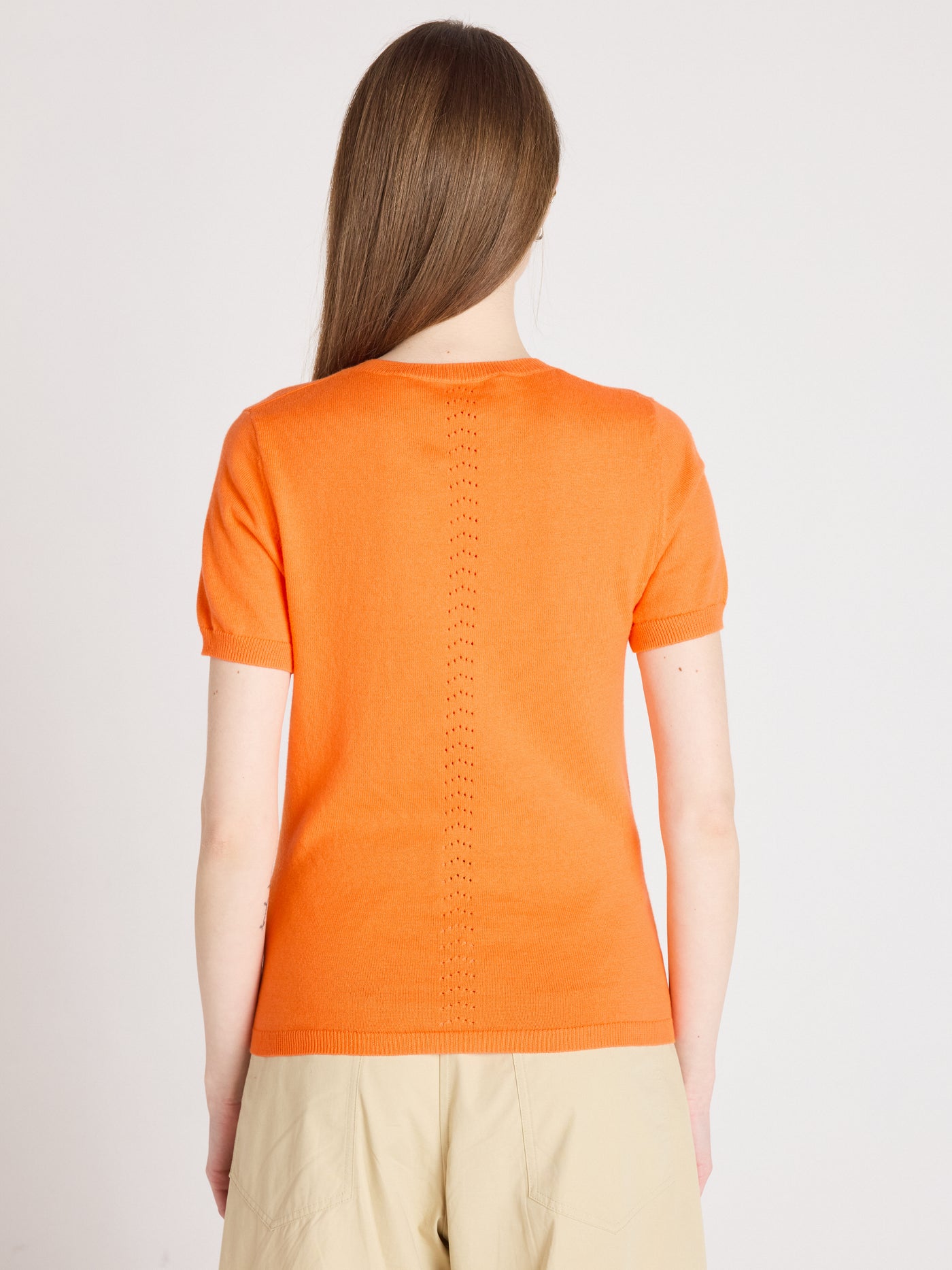 amelia - Trui van katoen en kasjmier - clementine