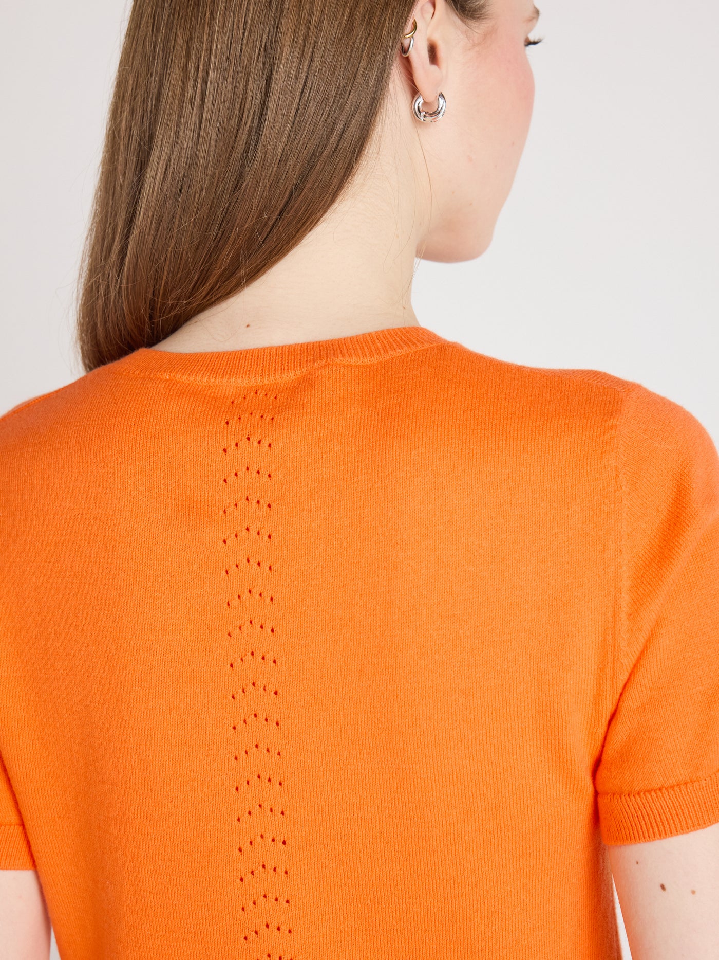 amelia - Trui van katoen en kasjmier - clementine