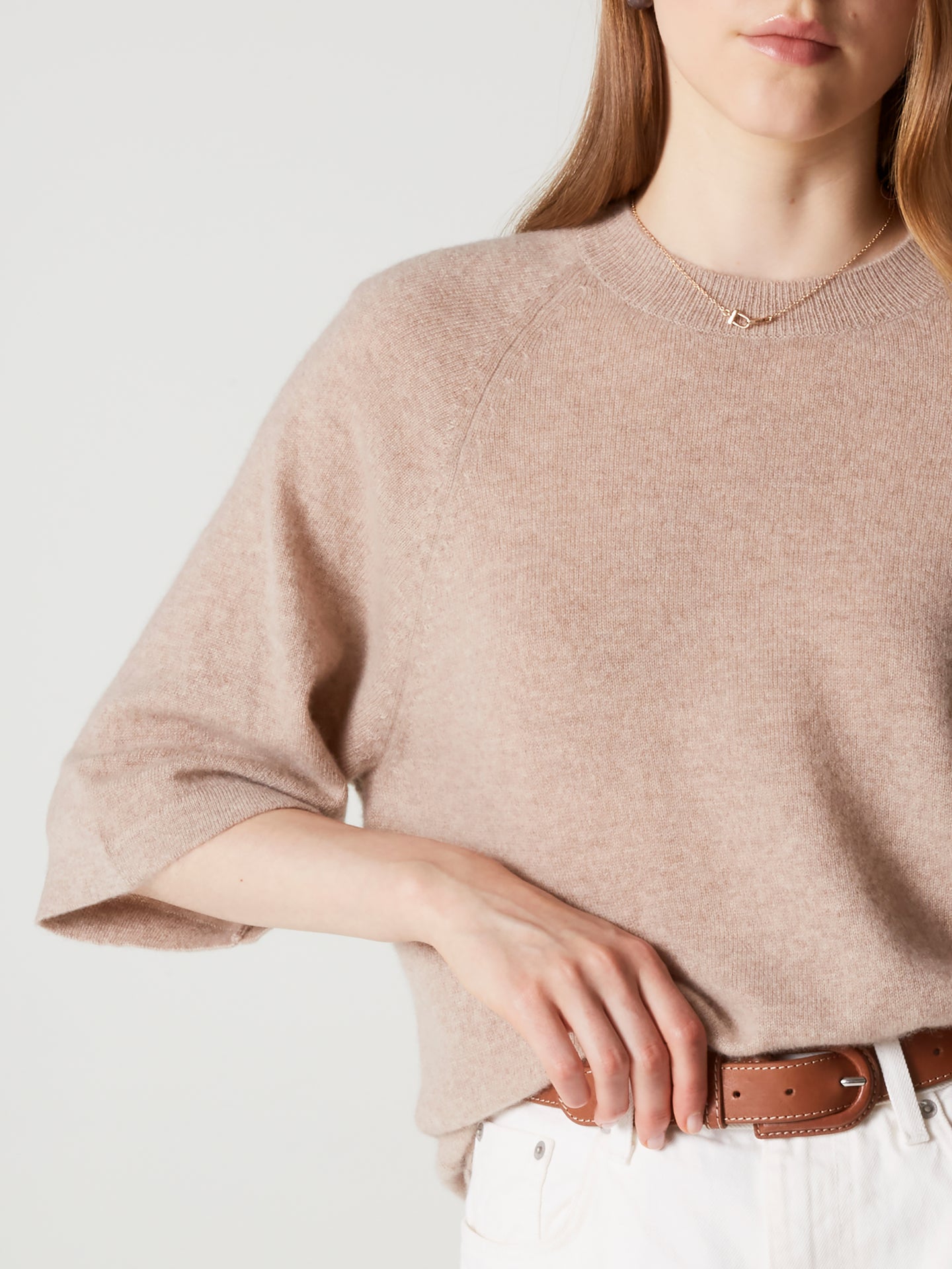 pull leana - Cachemire - chestnut