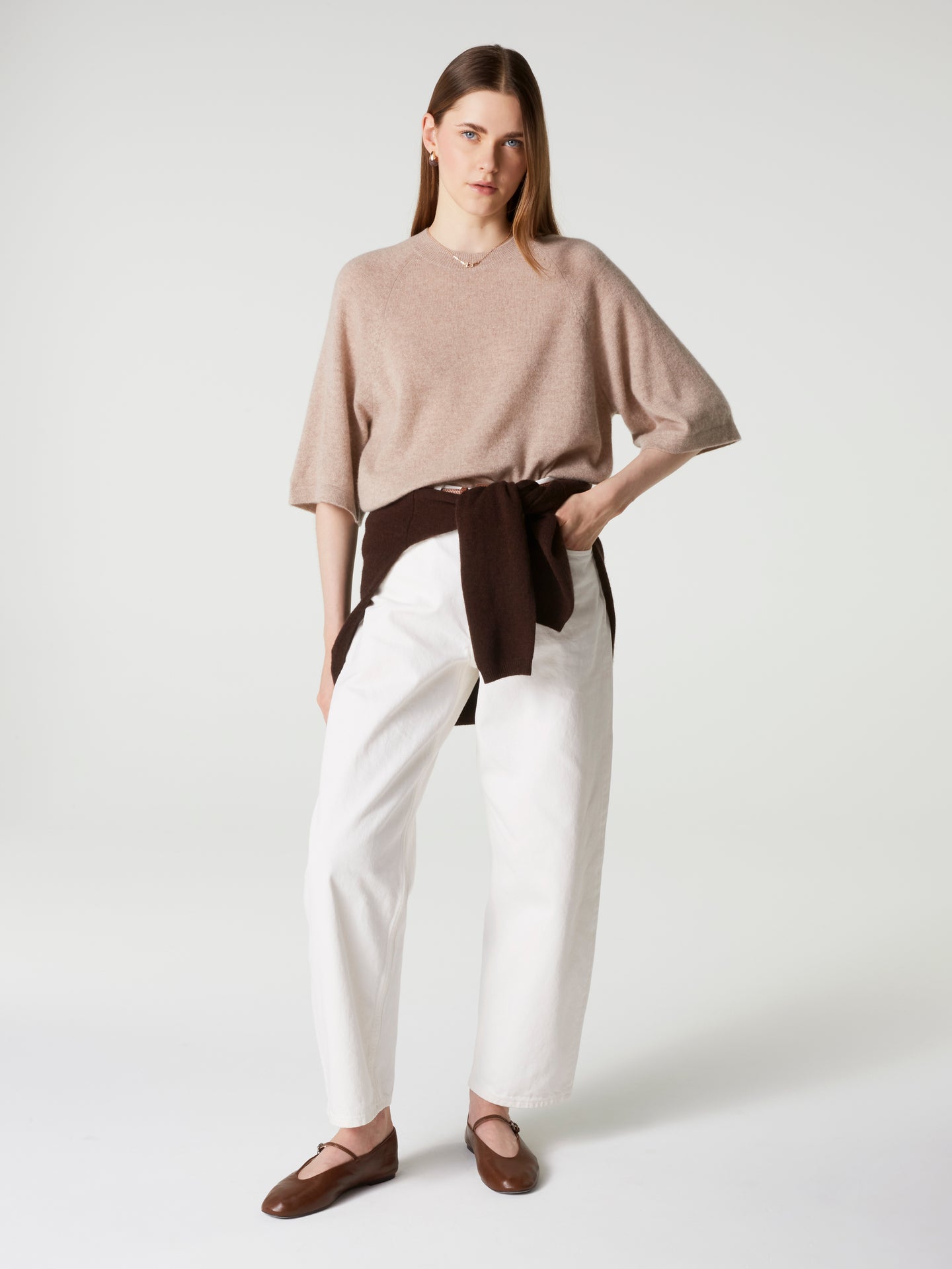 pull leana - Cachemire - chestnut