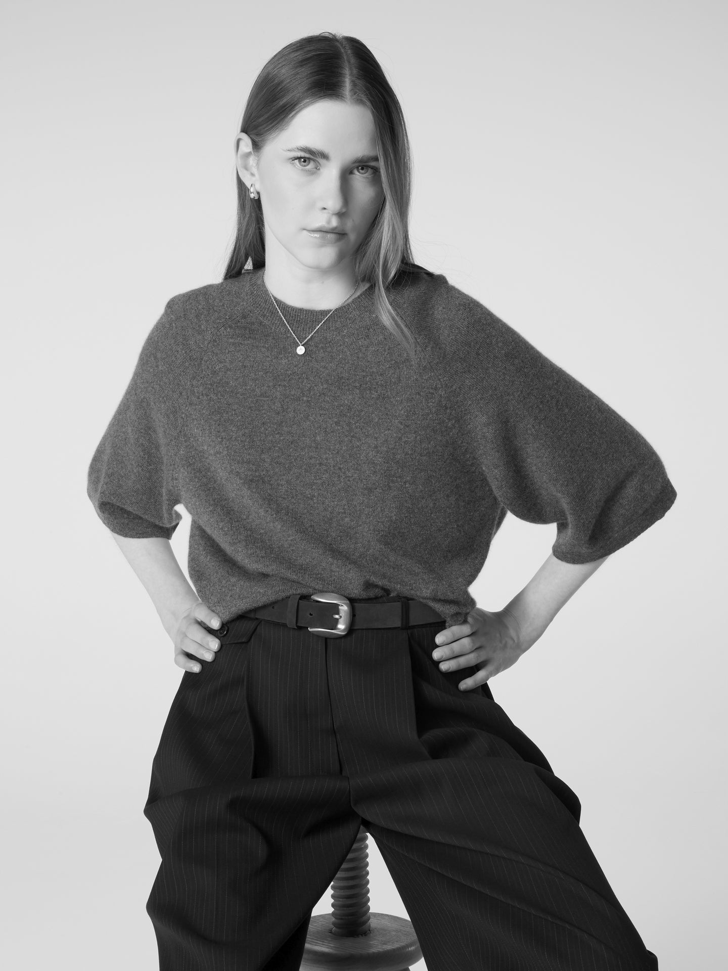 Pullover Leana - Kaschmir - Schwarz
