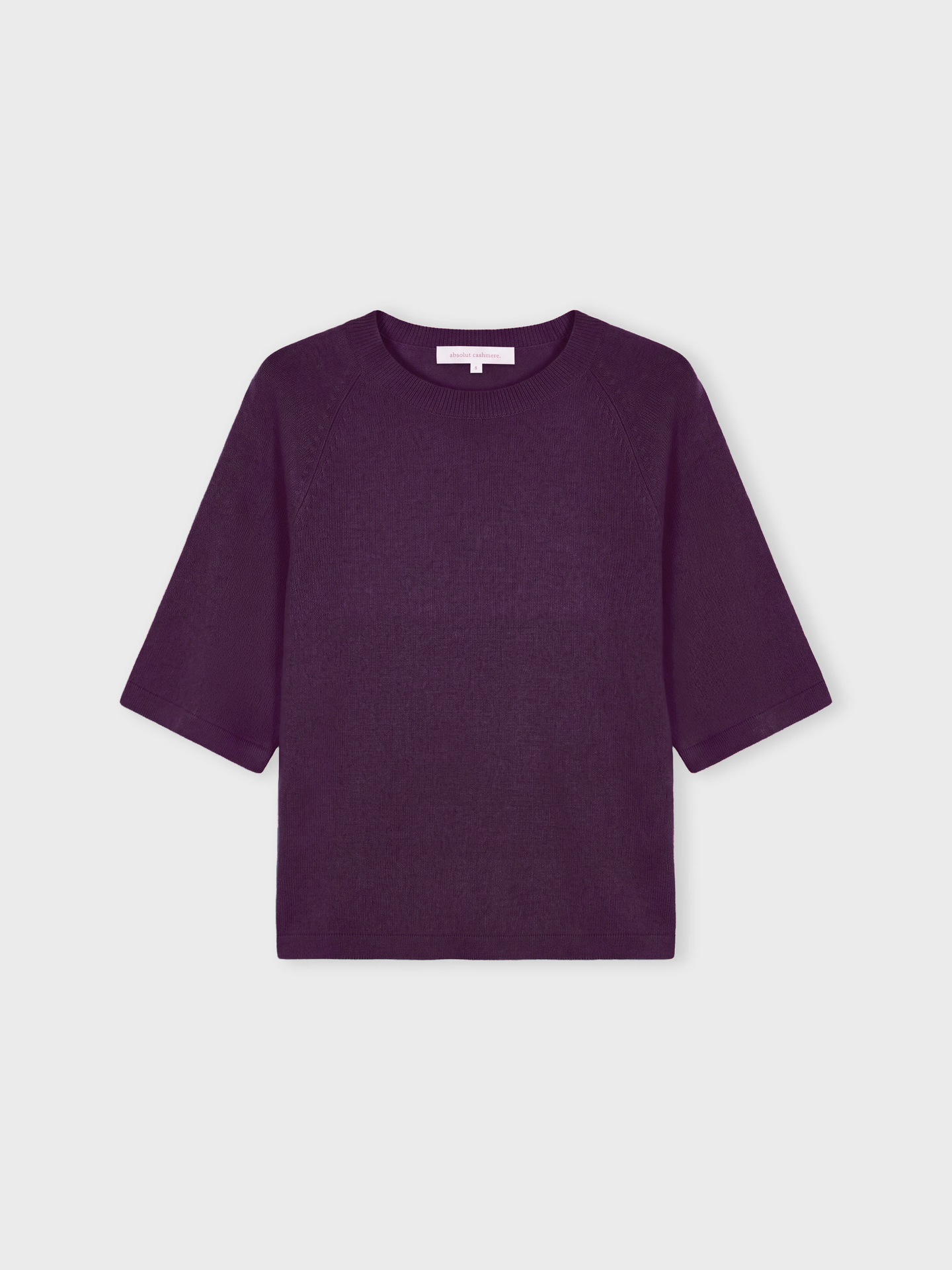 leana sweater - Cashmere - heather plum