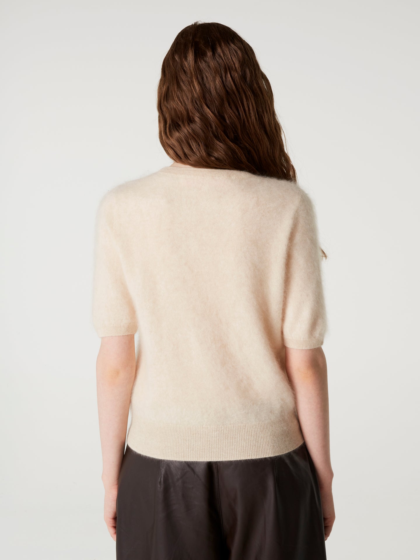 pull amaya - Cachemire brossé - light beige