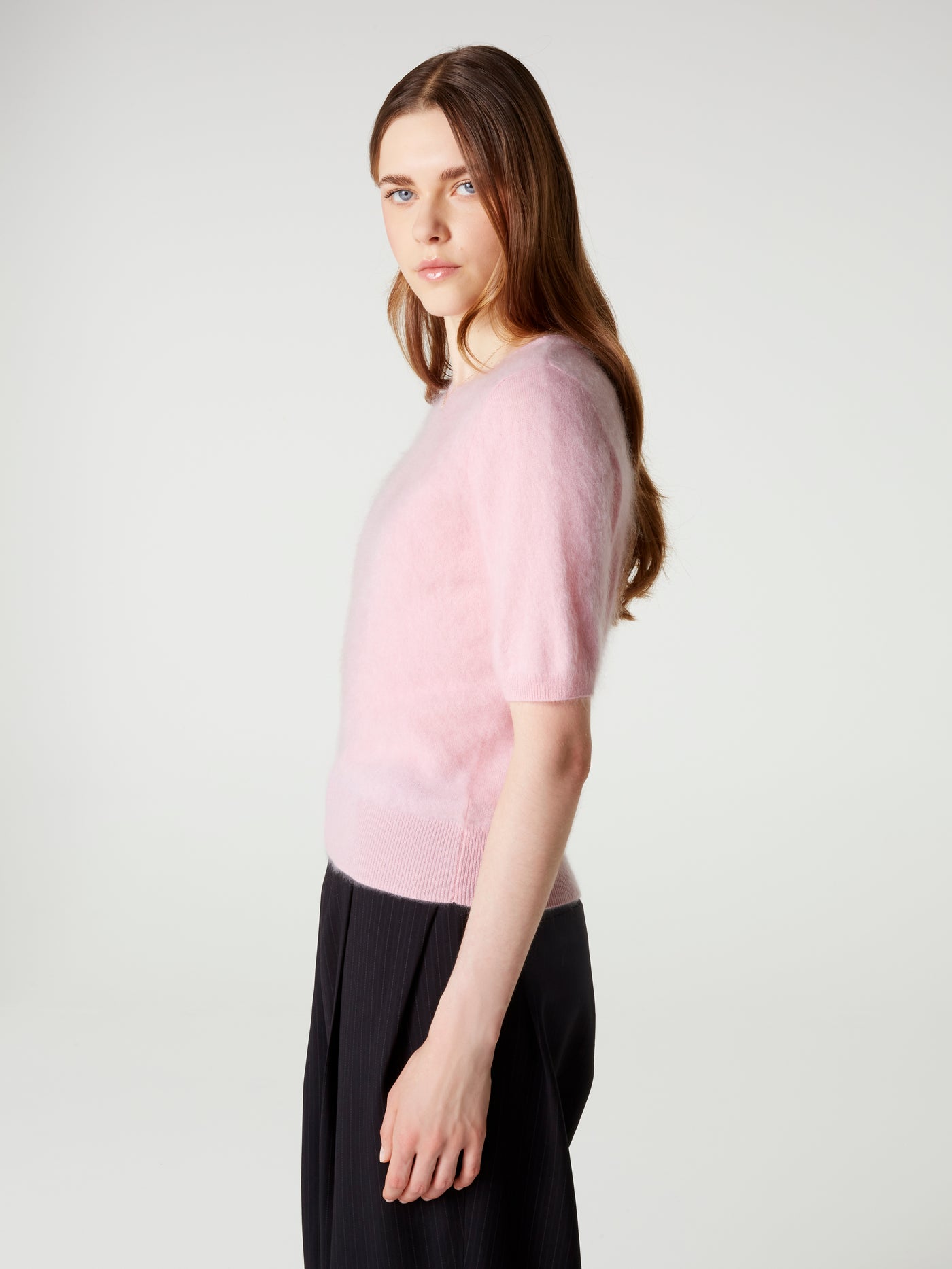 pull amaya - Cachemire brossé - light pink