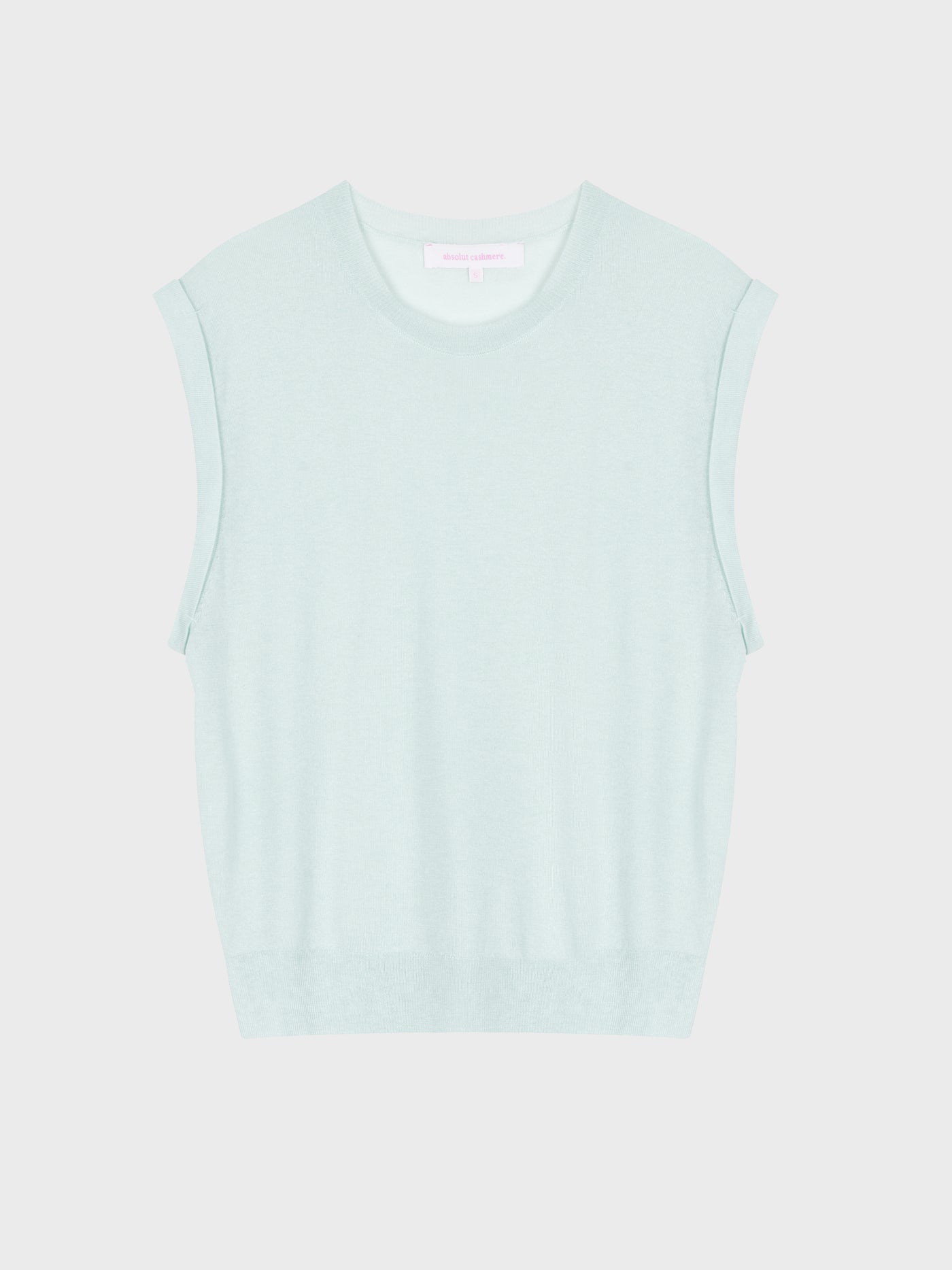 t-shirt naomi - lyocell cachemire - mint