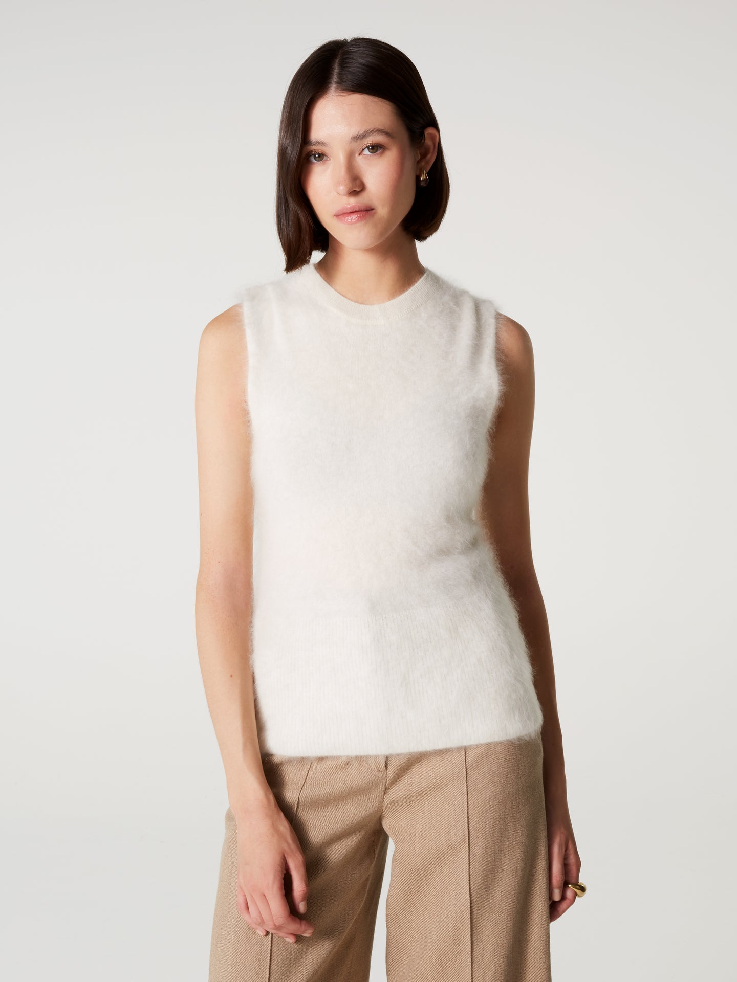 pull madeleine - Cachemire brossé - cream
