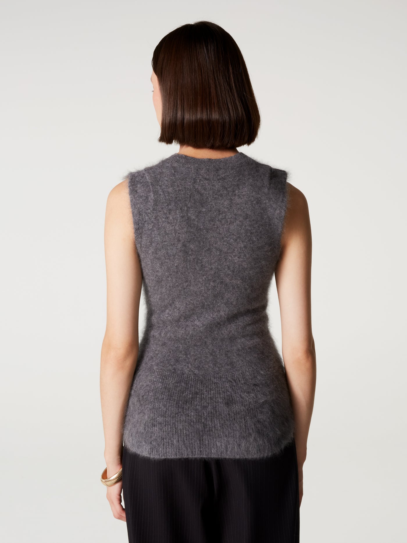 pull madeleine - Cachemire brossé - dark heather grey