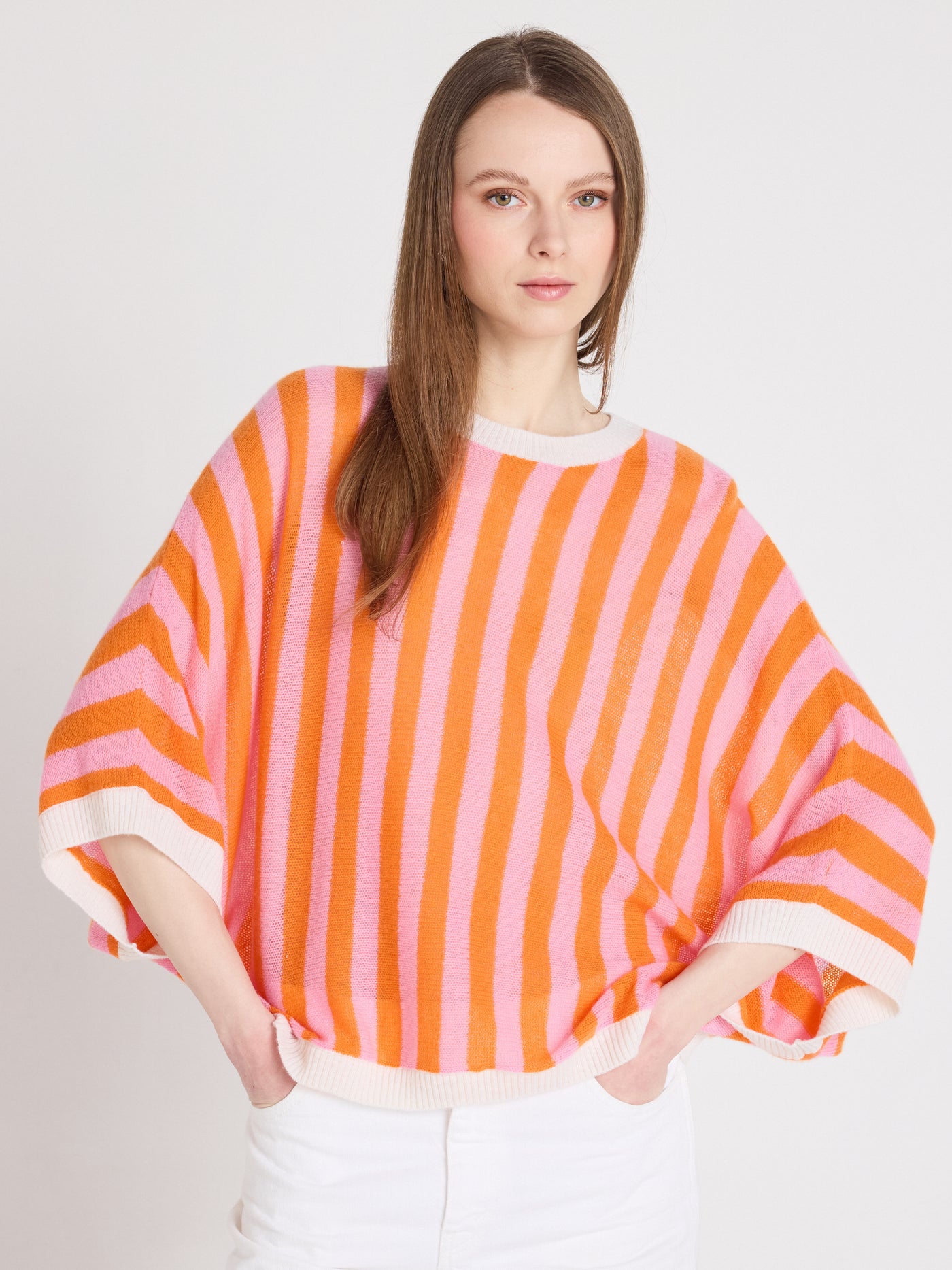 nettie - Pull 100% cachemire - pink