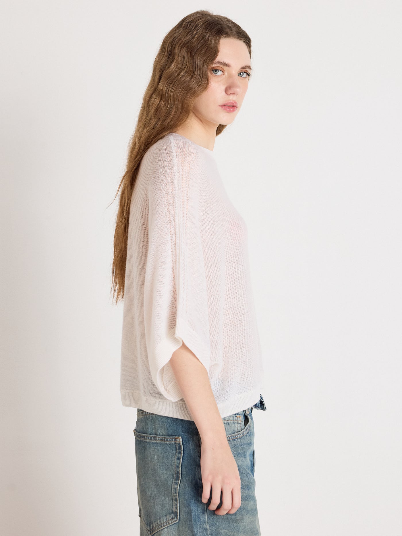 benedicta - Pull 100% cachemire - cream