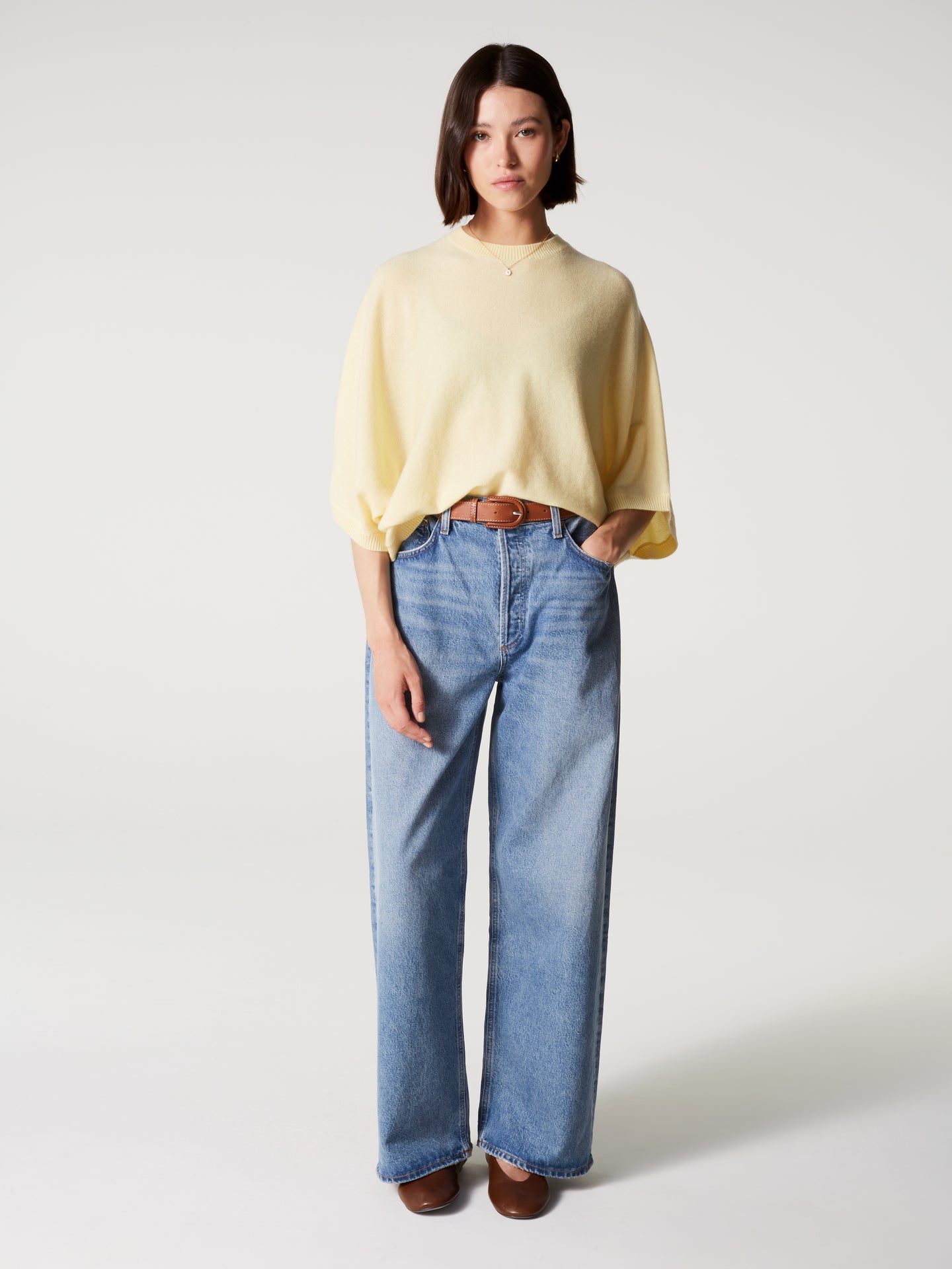 pull bettina - Cachemire - light yellow