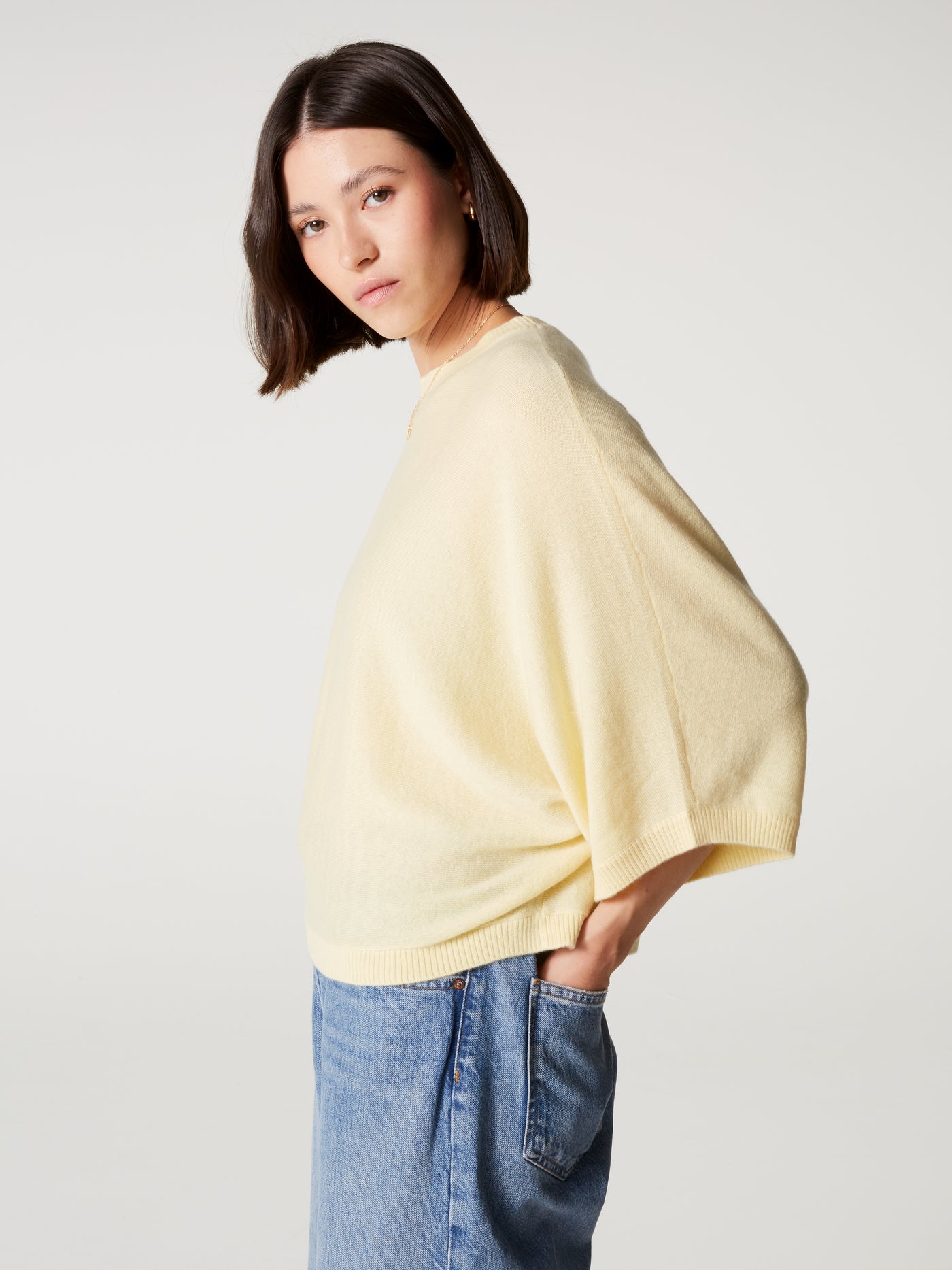 bettina jumper - cashmere - light yellow
