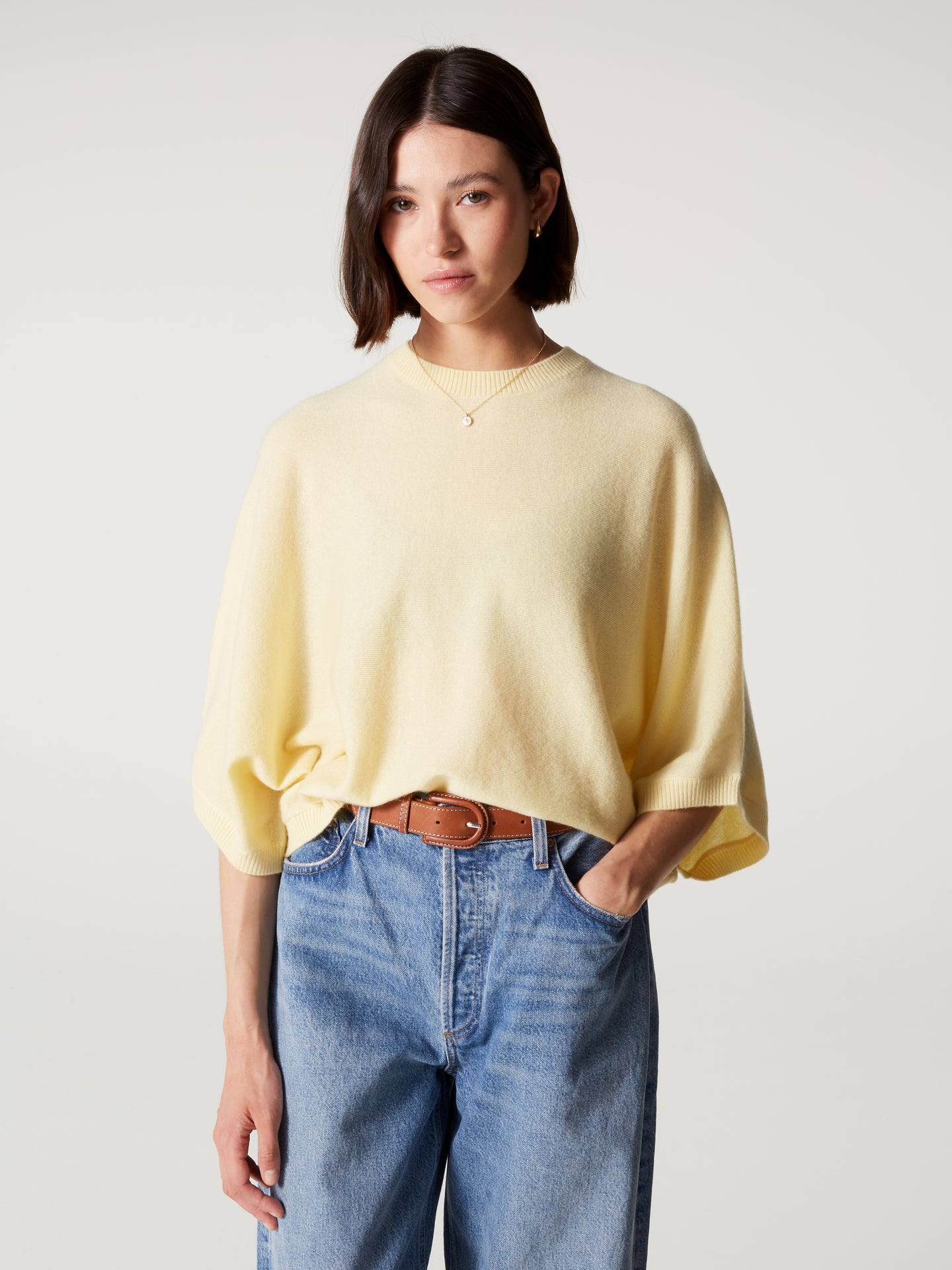 pull bettina - Cachemire - light yellow