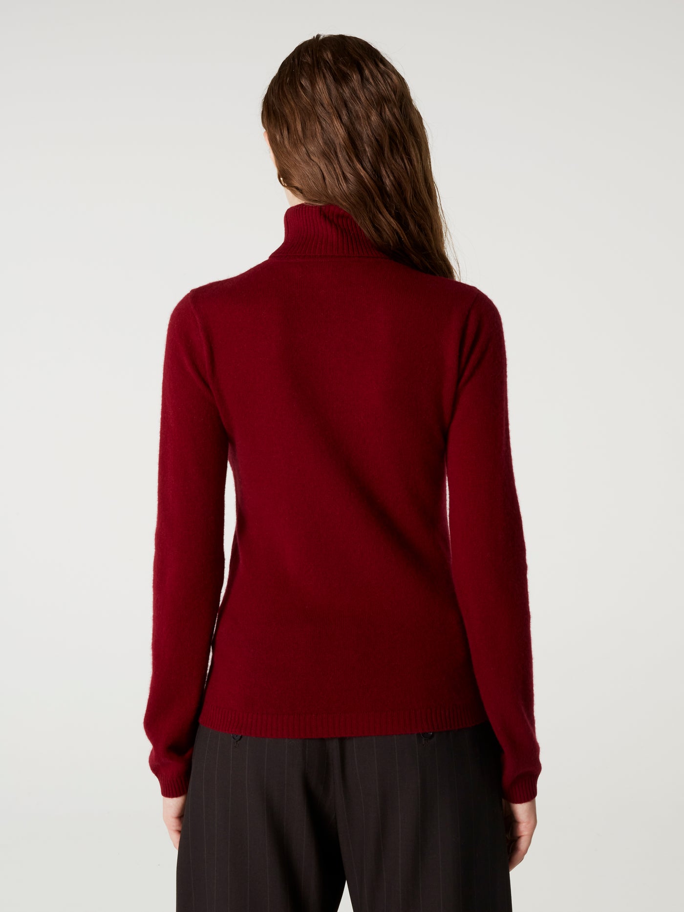 pull ninon - Cachemire - deep cherry