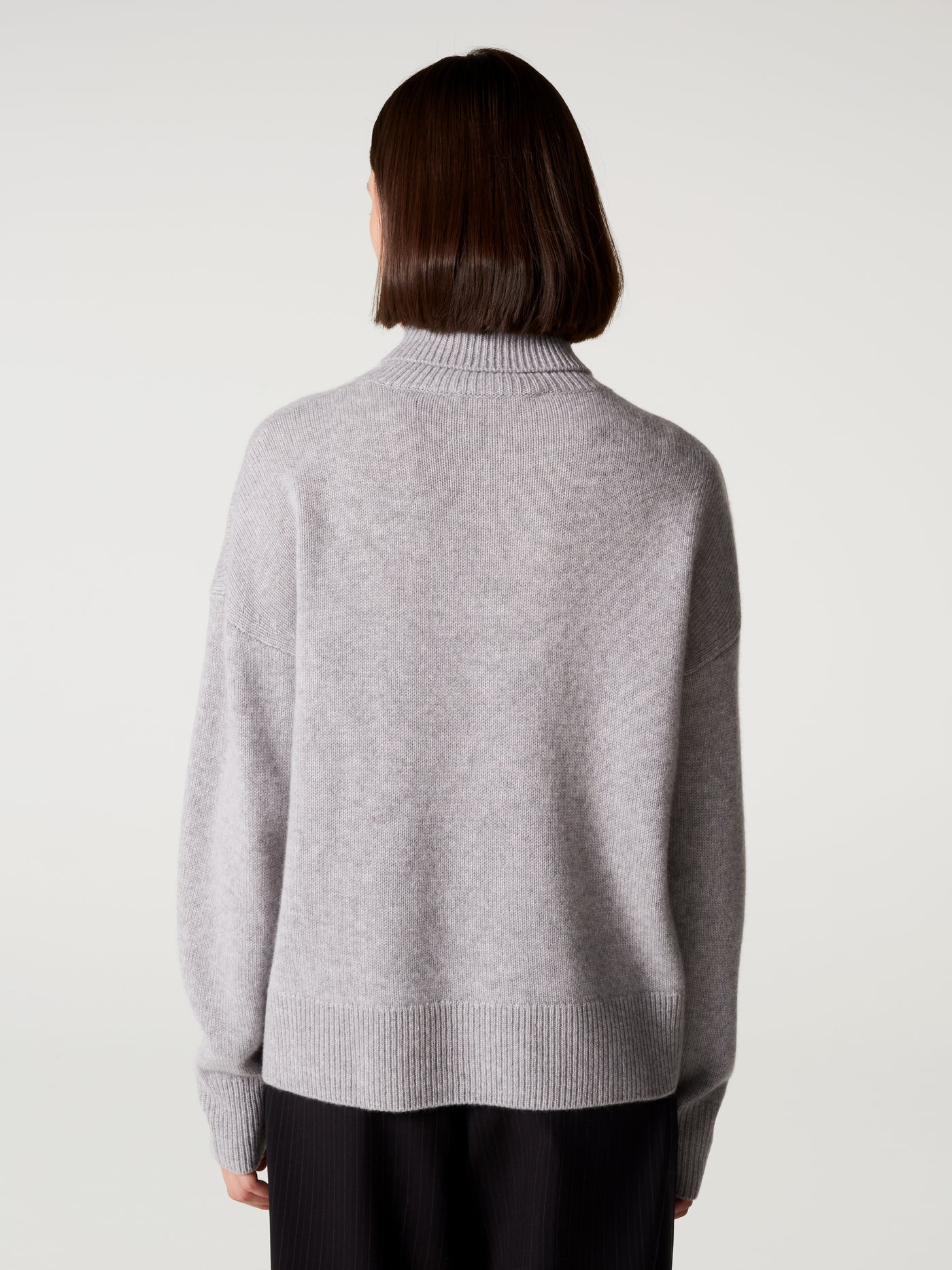 pull bertille - Cachemire épais - ash