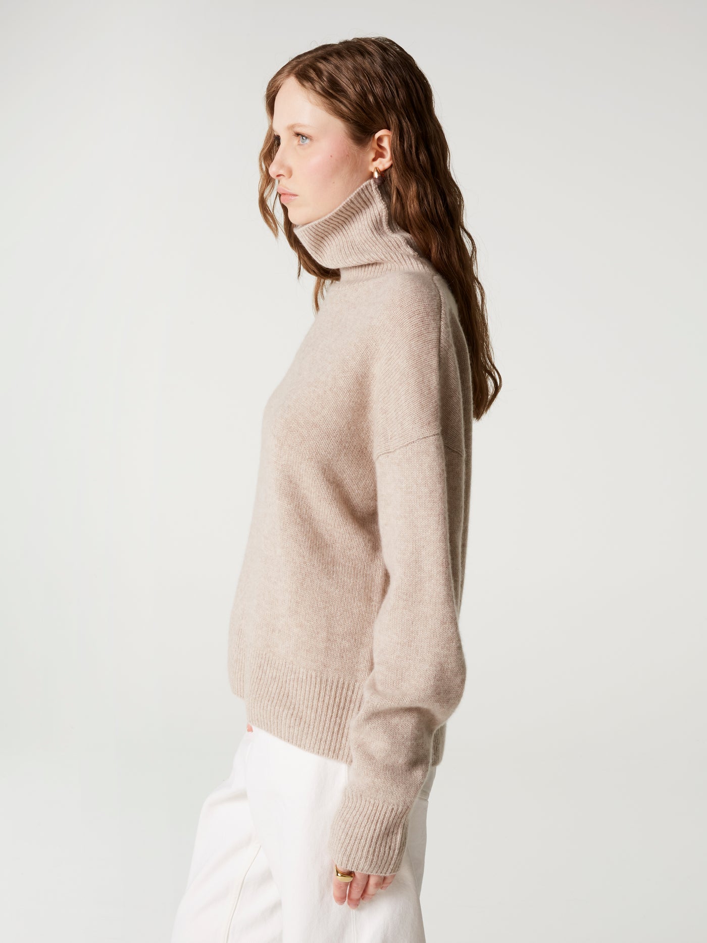 pull bertille - Cachemire épais - oat
