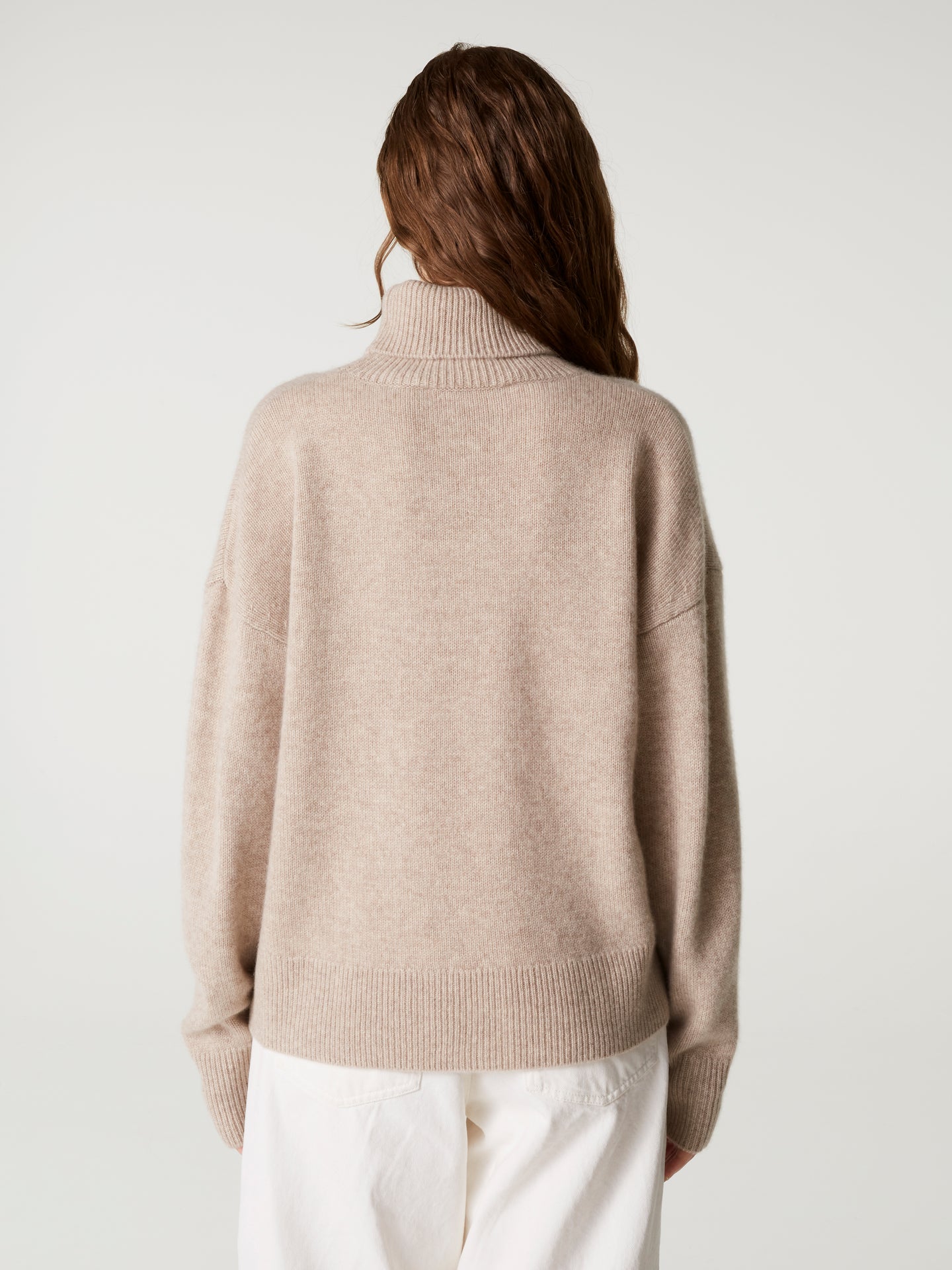 pull bertille - Cachemire épais - oat
