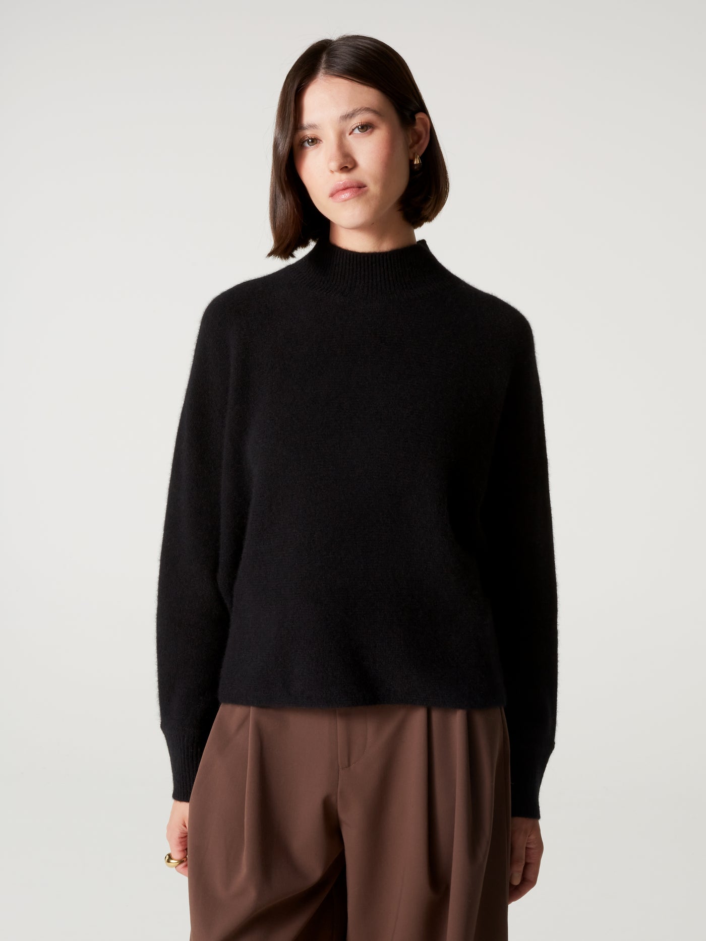 pull fabiana - Cashmere spesso - nero