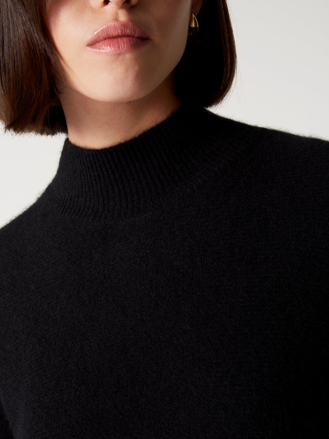 pull fabiana - Cashmere spesso - nero