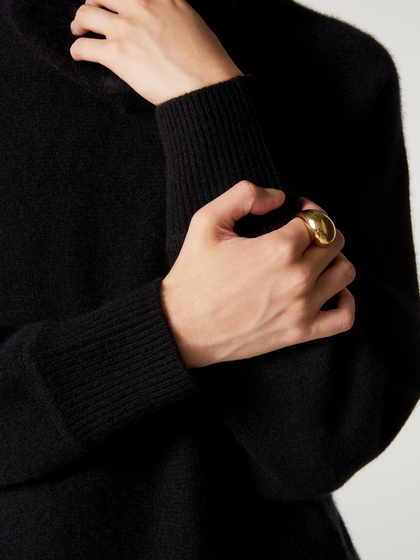 pull fabiana - Cashmere spesso - nero